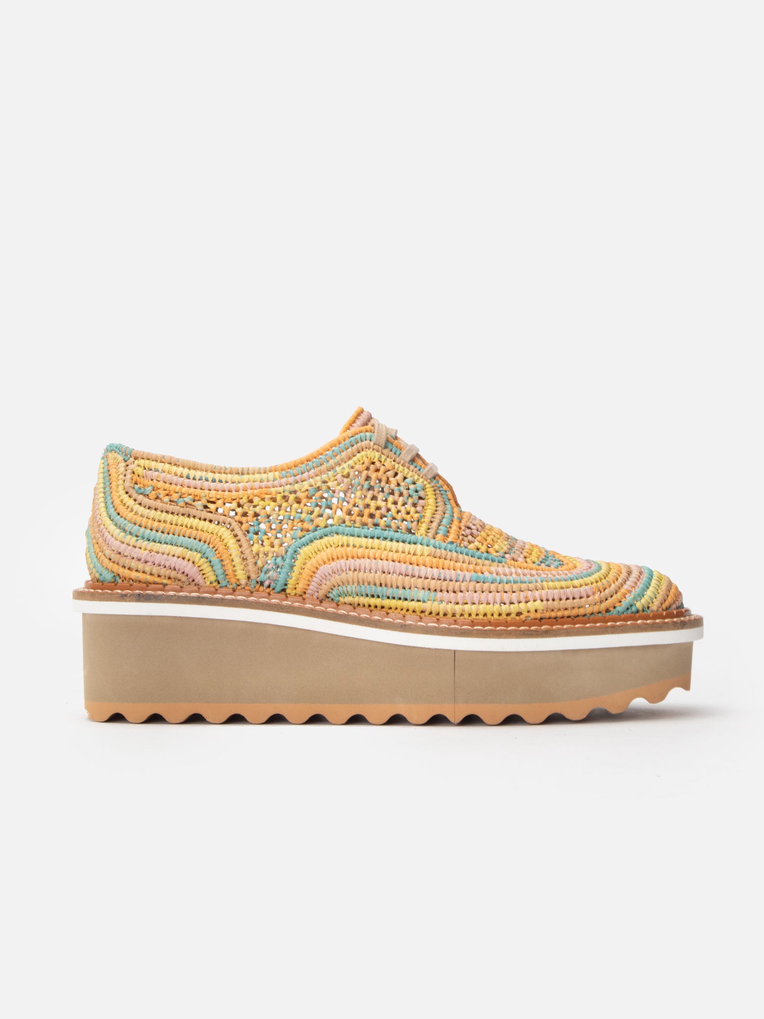 BASEL, pastel mix raffia