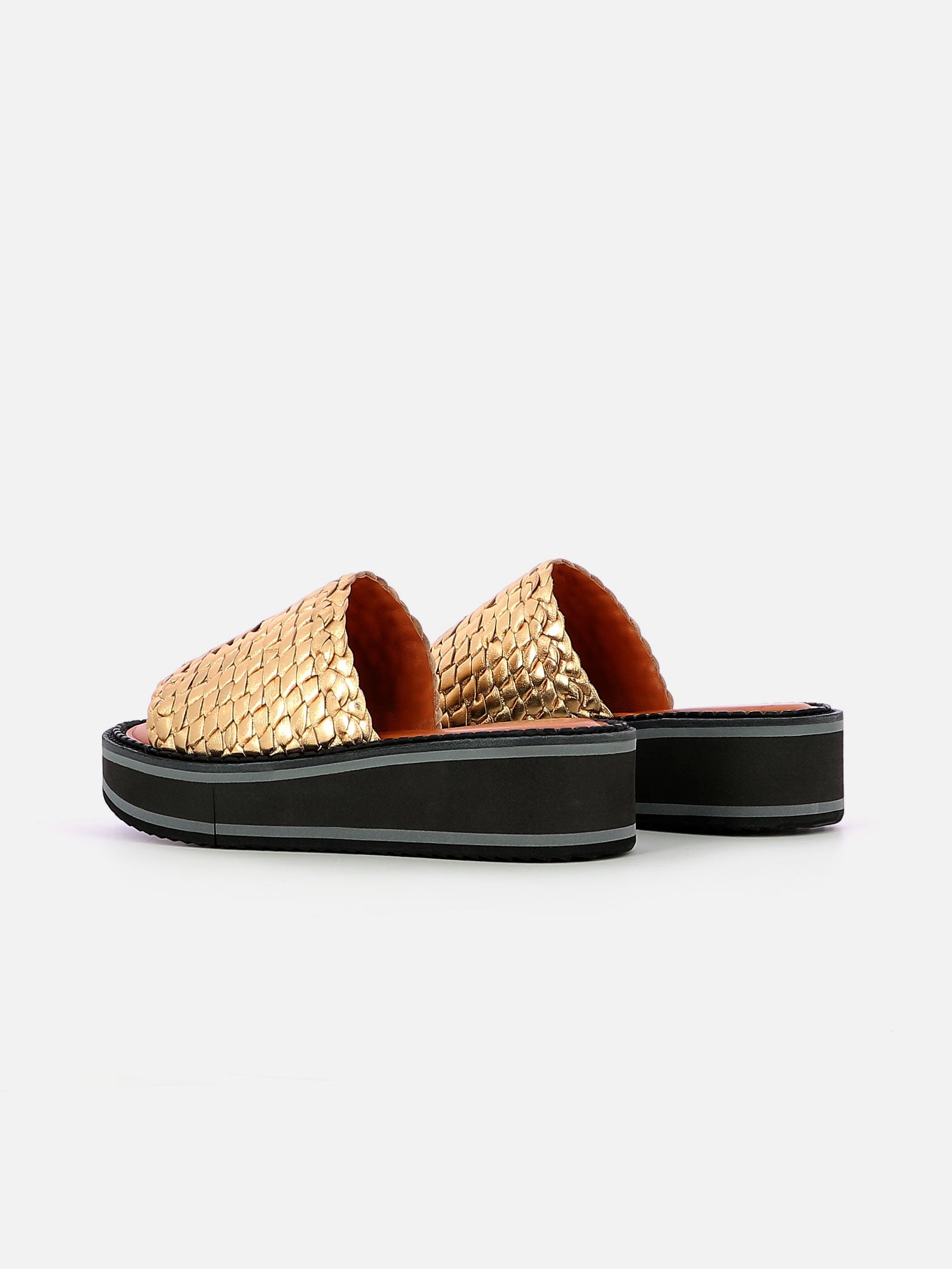 FABLE, gold nappa braid