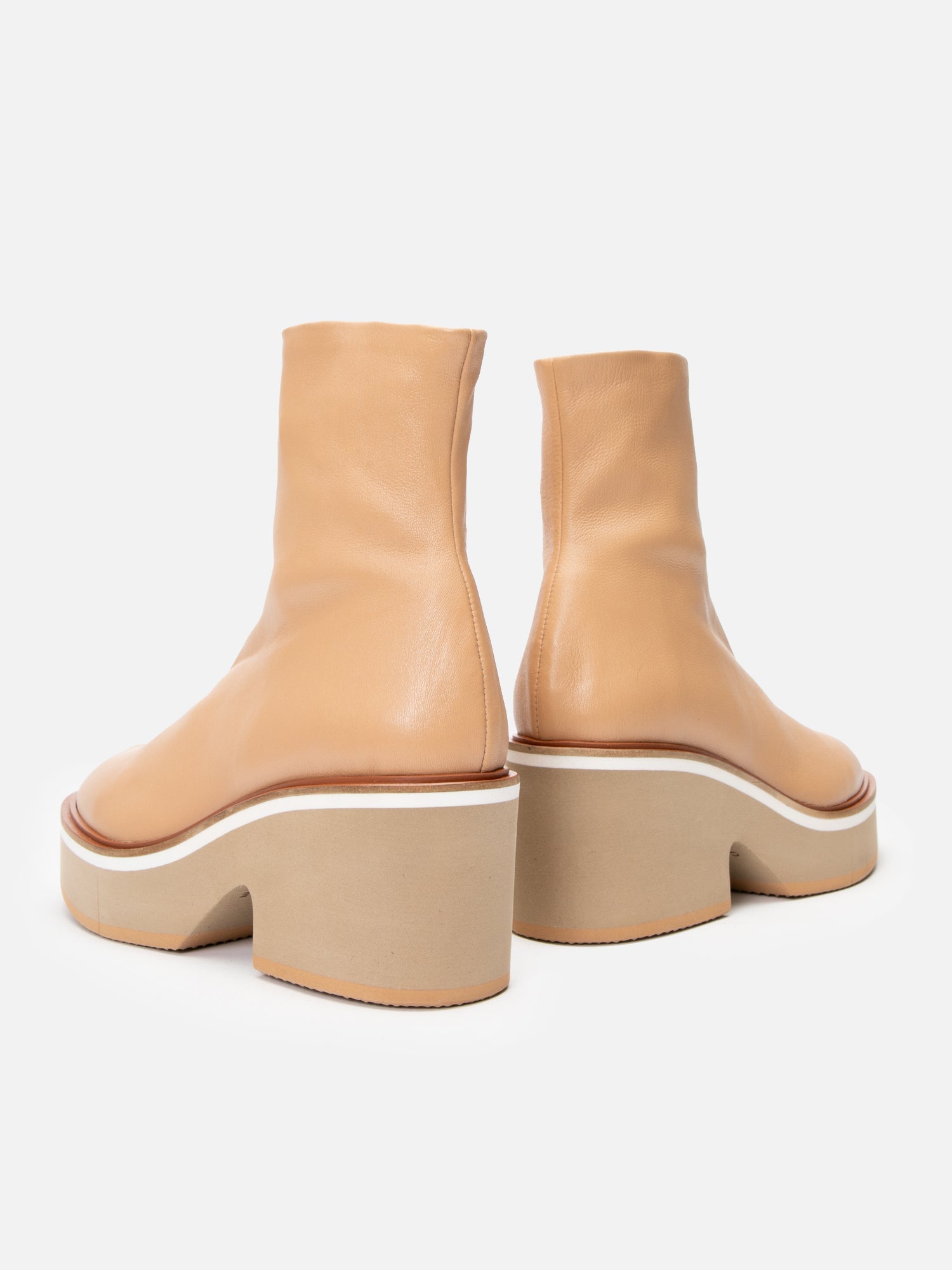 ANKLE BOOTS - ALBANE4, nude stretch - Clergerie Paris - USA