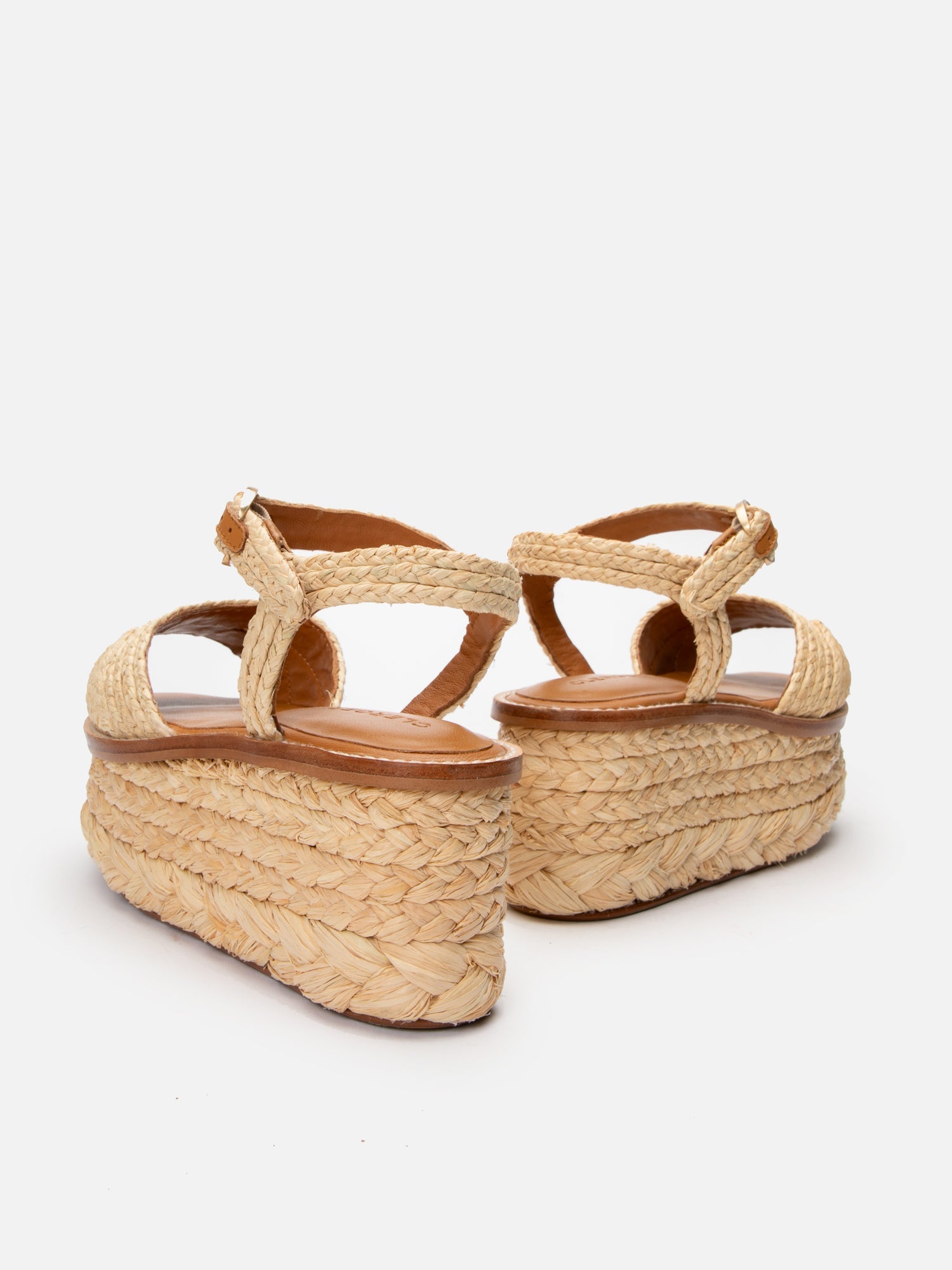 SANDALS - ARTY, natural raffia - Clergerie Paris - USA