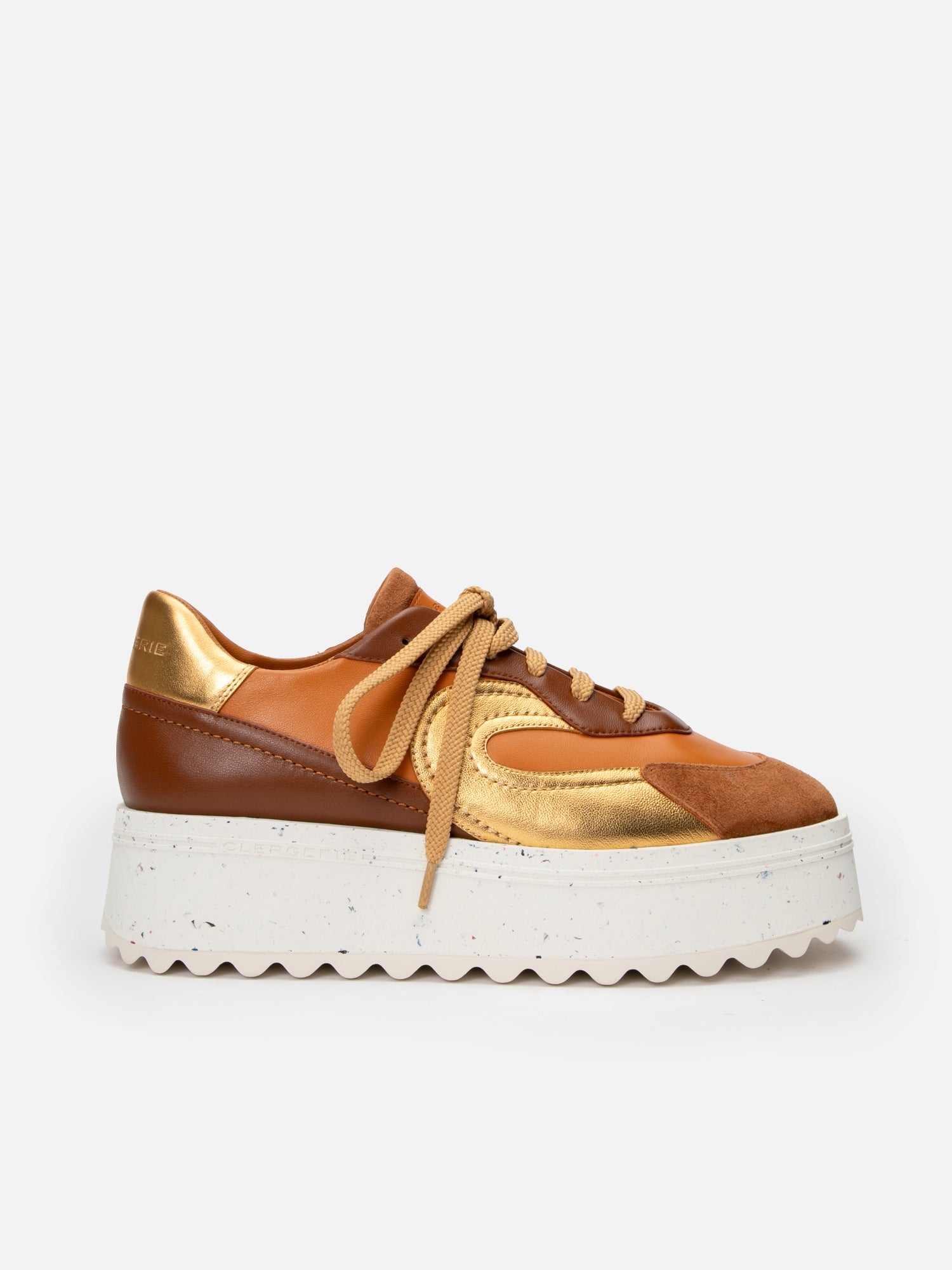 SNEAKERS - AWAKE, brown suede - Clergerie Paris - USA