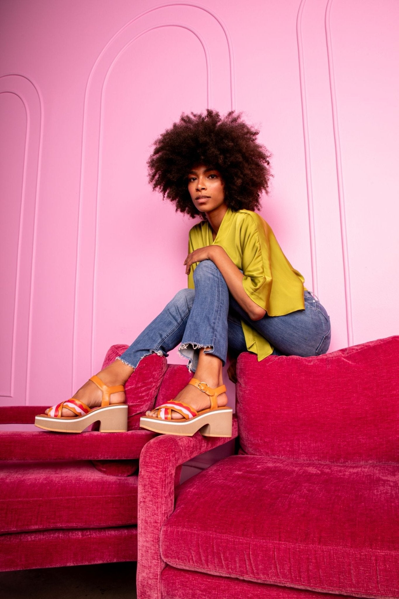 SANDALS - CALAO, ginger - Clergerie Paris - USA