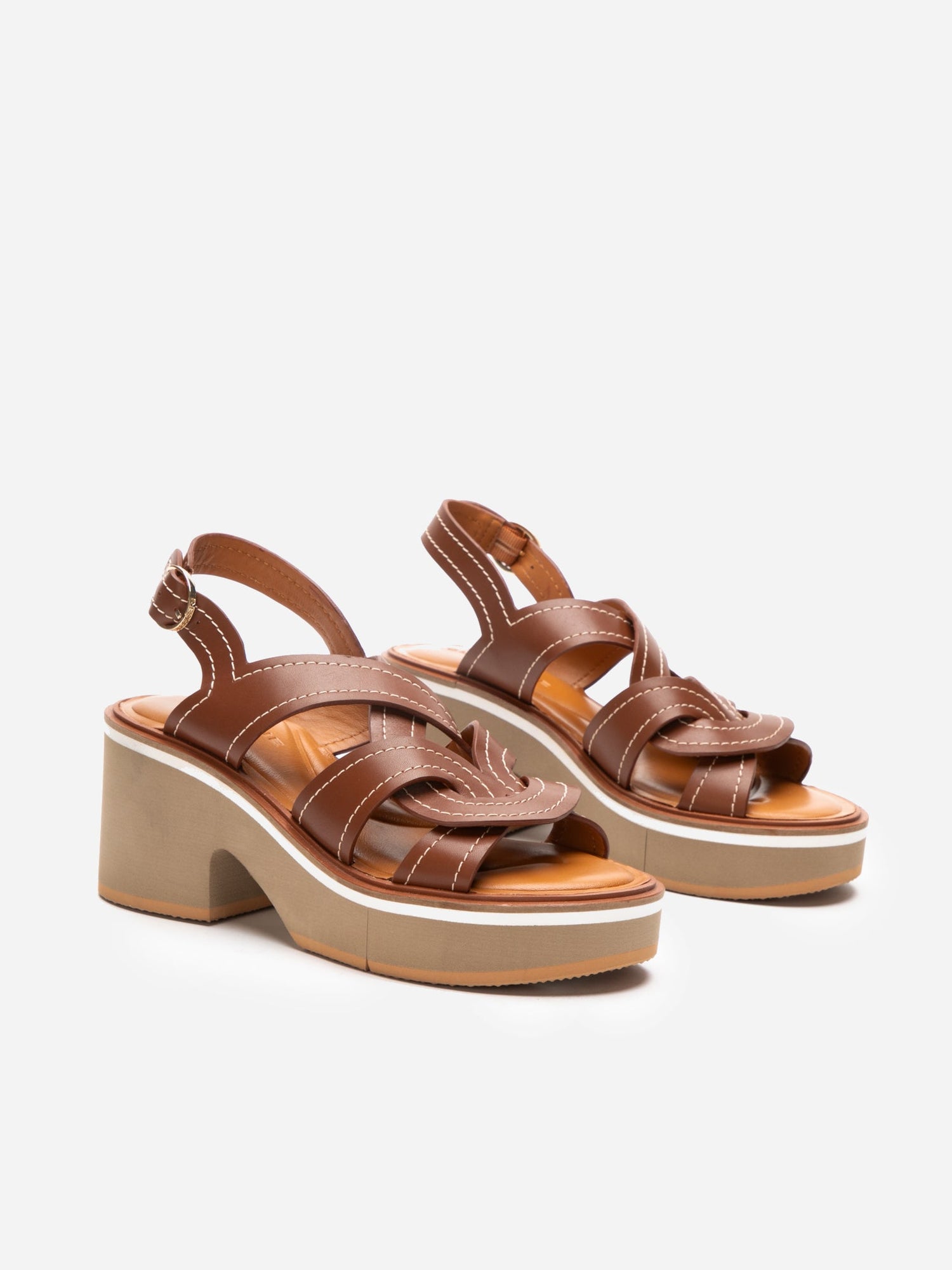 SANDALS - CALIXA, brown - Clergerie Paris - USA