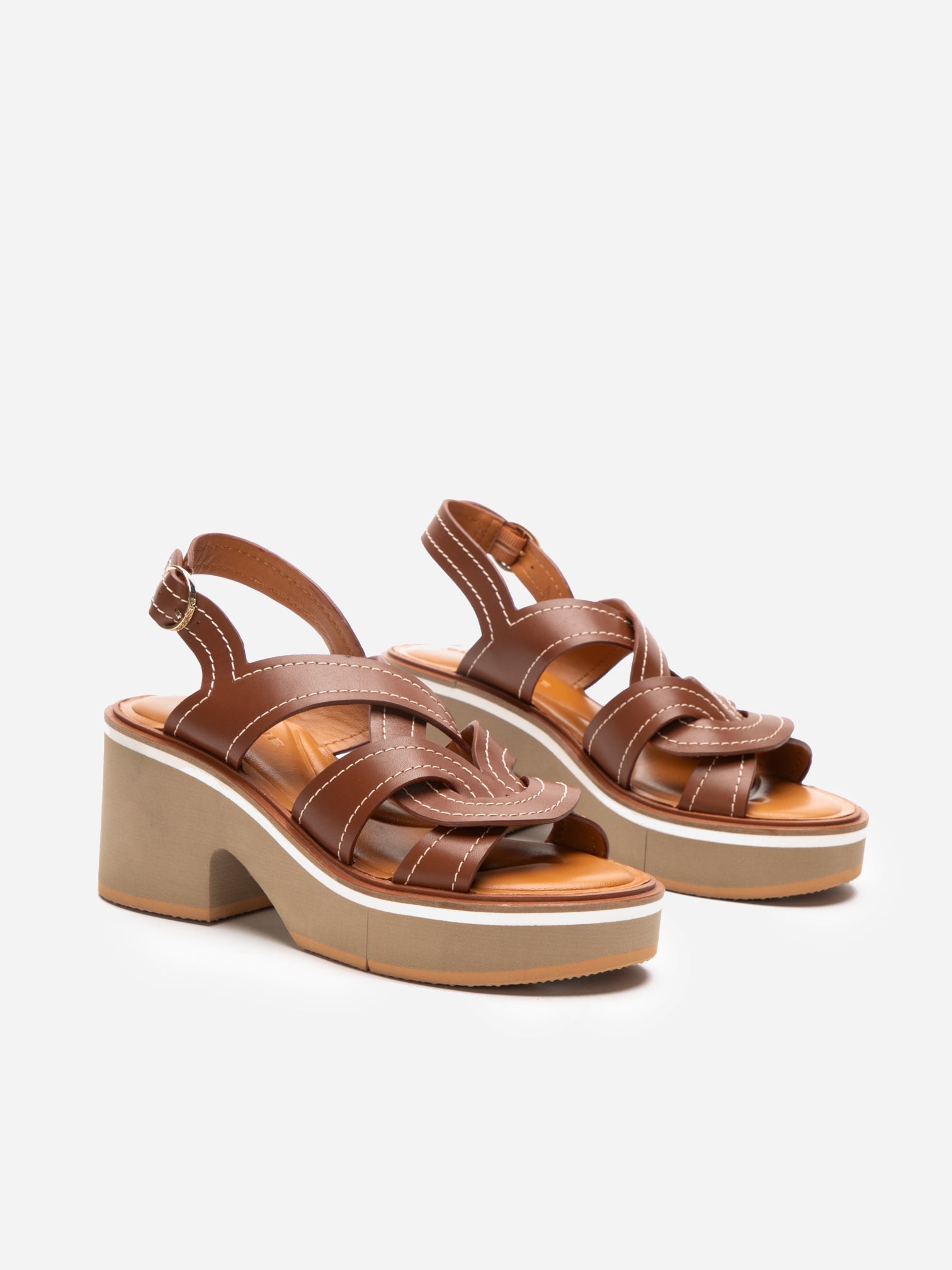 SANDALS - CALIXA, brown - Clergerie Paris - USA