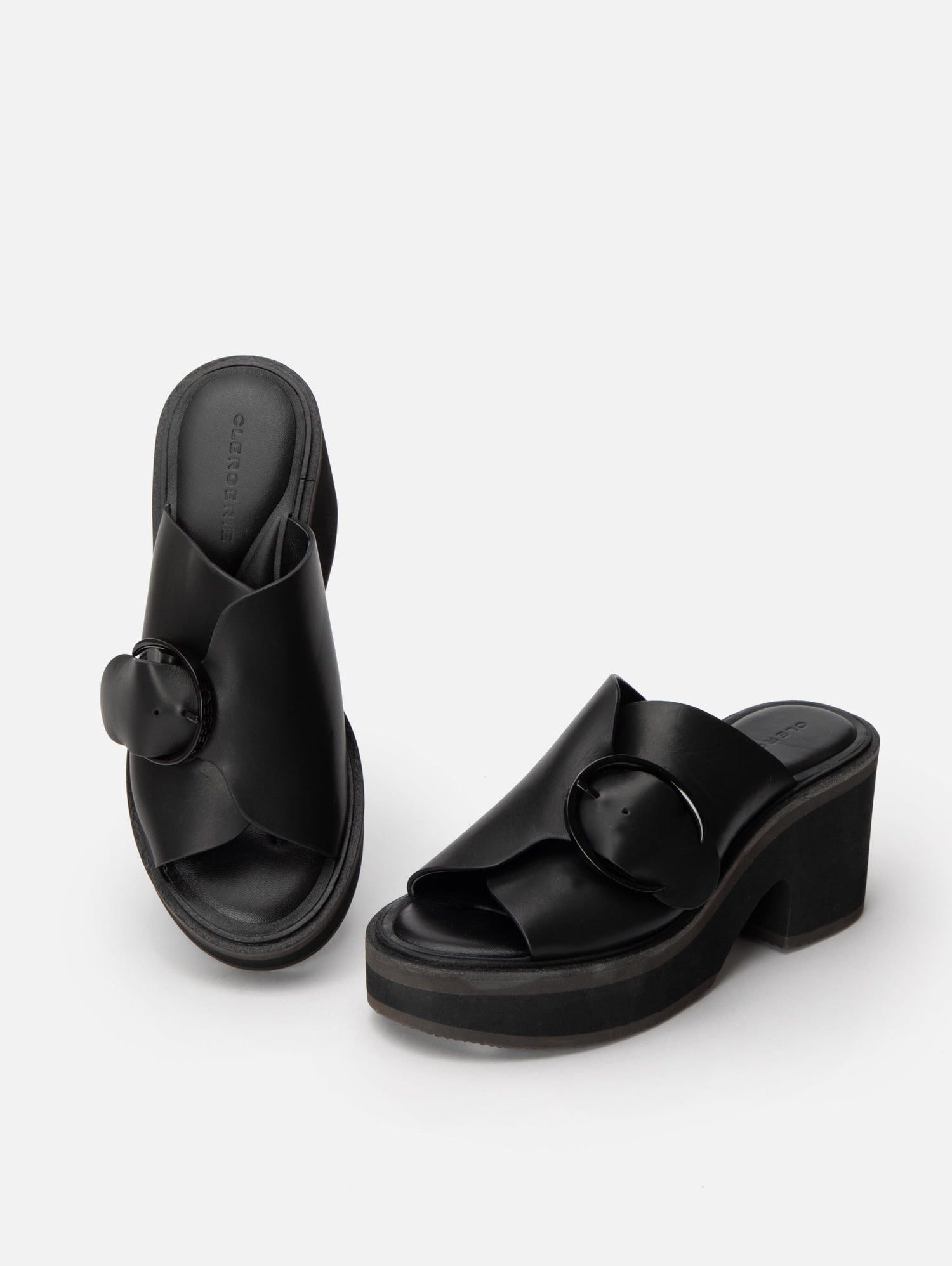 MULES - CASH, black - Clergerie Paris - USA