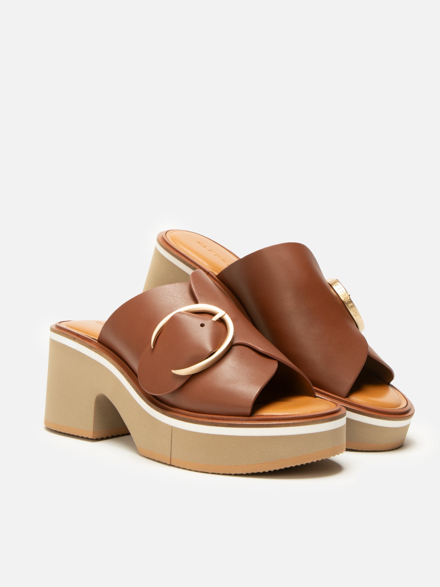 MULES - CASH, wood - Clergerie Paris - USA