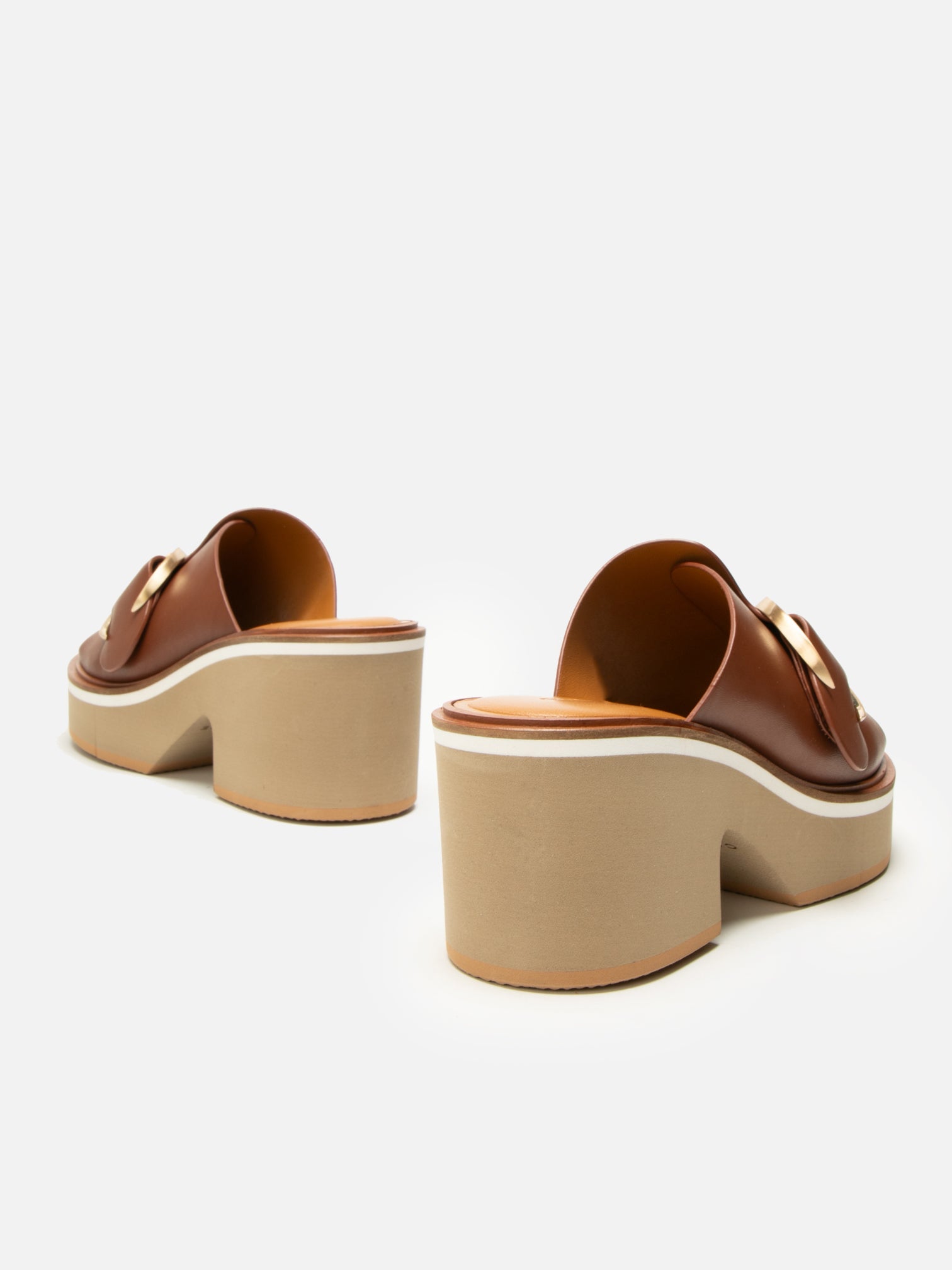 MULES - CASH, wood - Clergerie Paris - USA