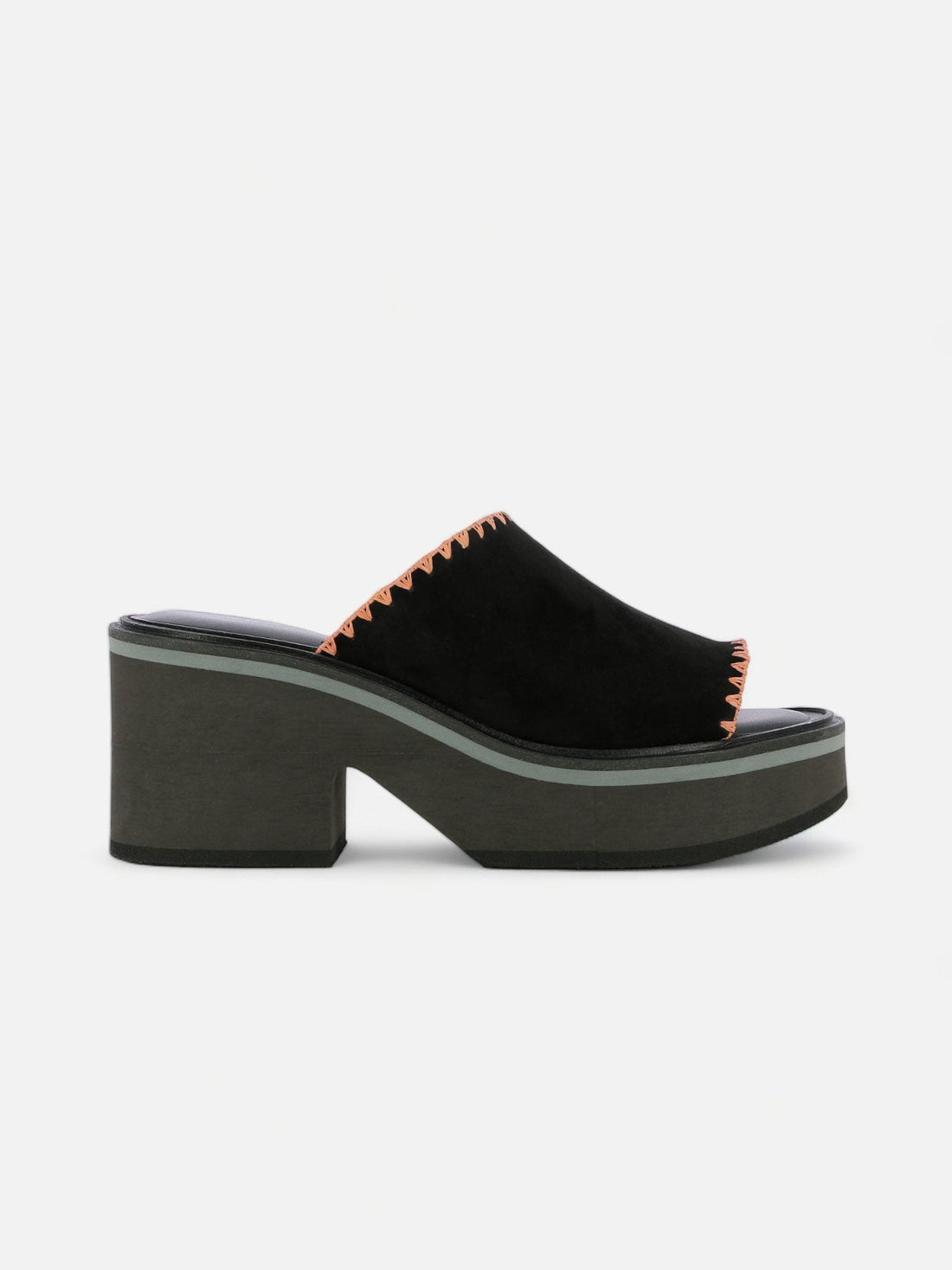 MULES - CESSY, suede black - Clergerie Paris - USA