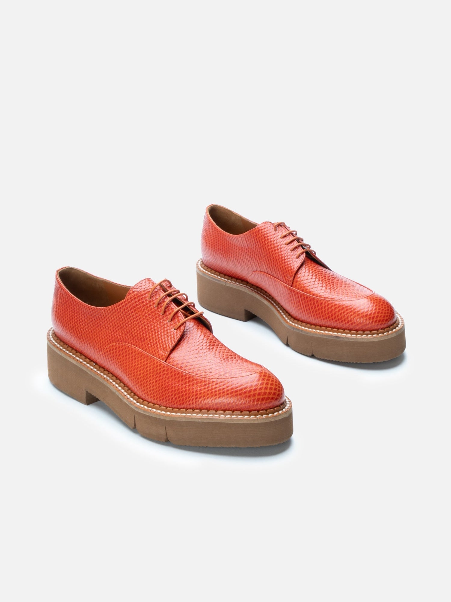 DERBIES - CLIVE, snake - effect spice - Clergerie Paris - USA