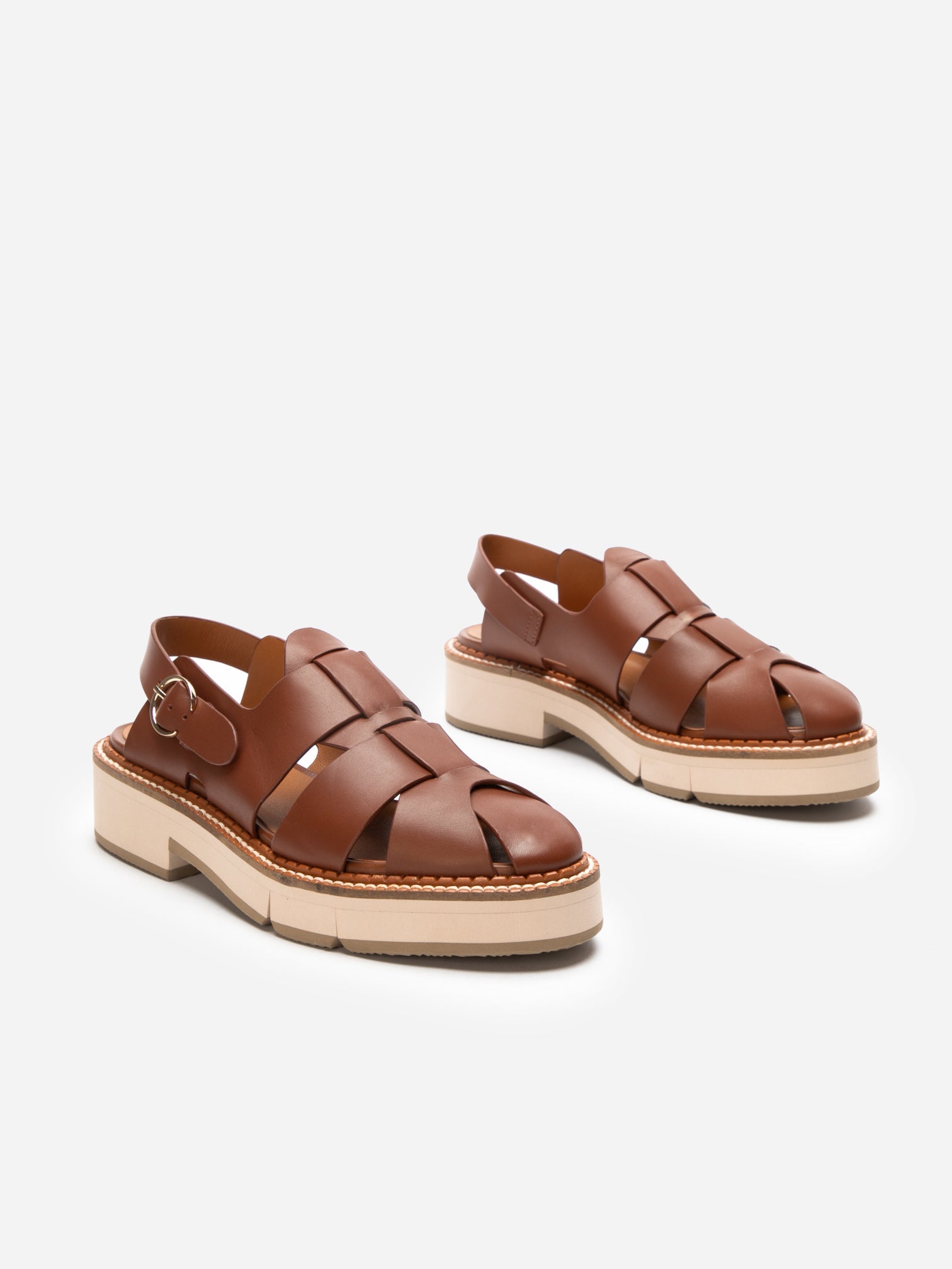 SANDALS - CONNOR, brown - Clergerie Paris - USA