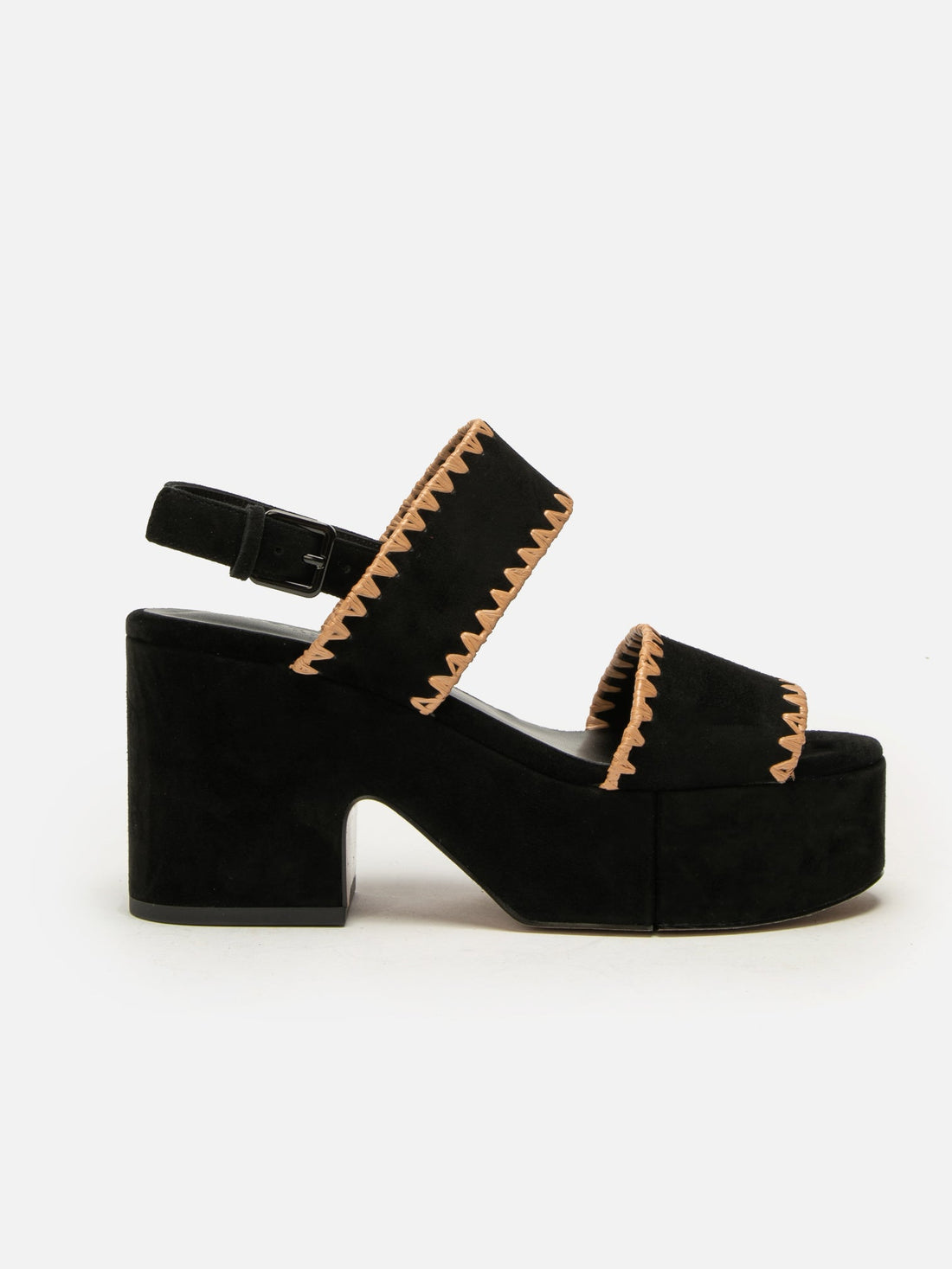 SANDALS - CORA, suede black - Clergerie Paris - USA