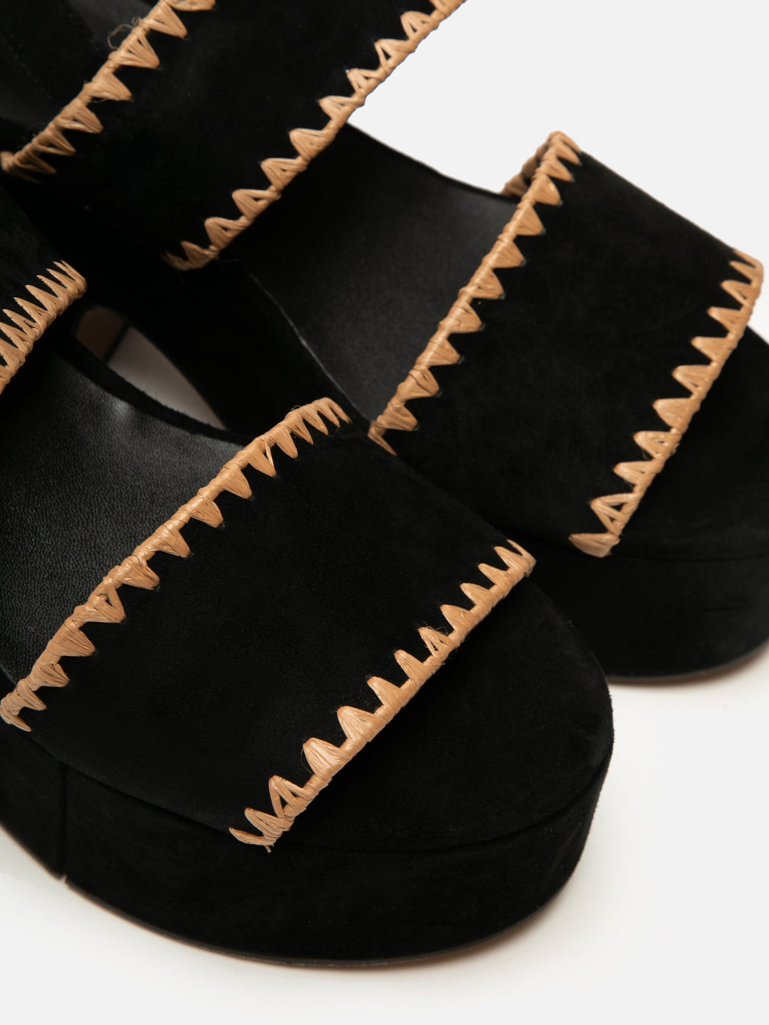 SANDALS - CORA, suede black - Clergerie Paris - USA