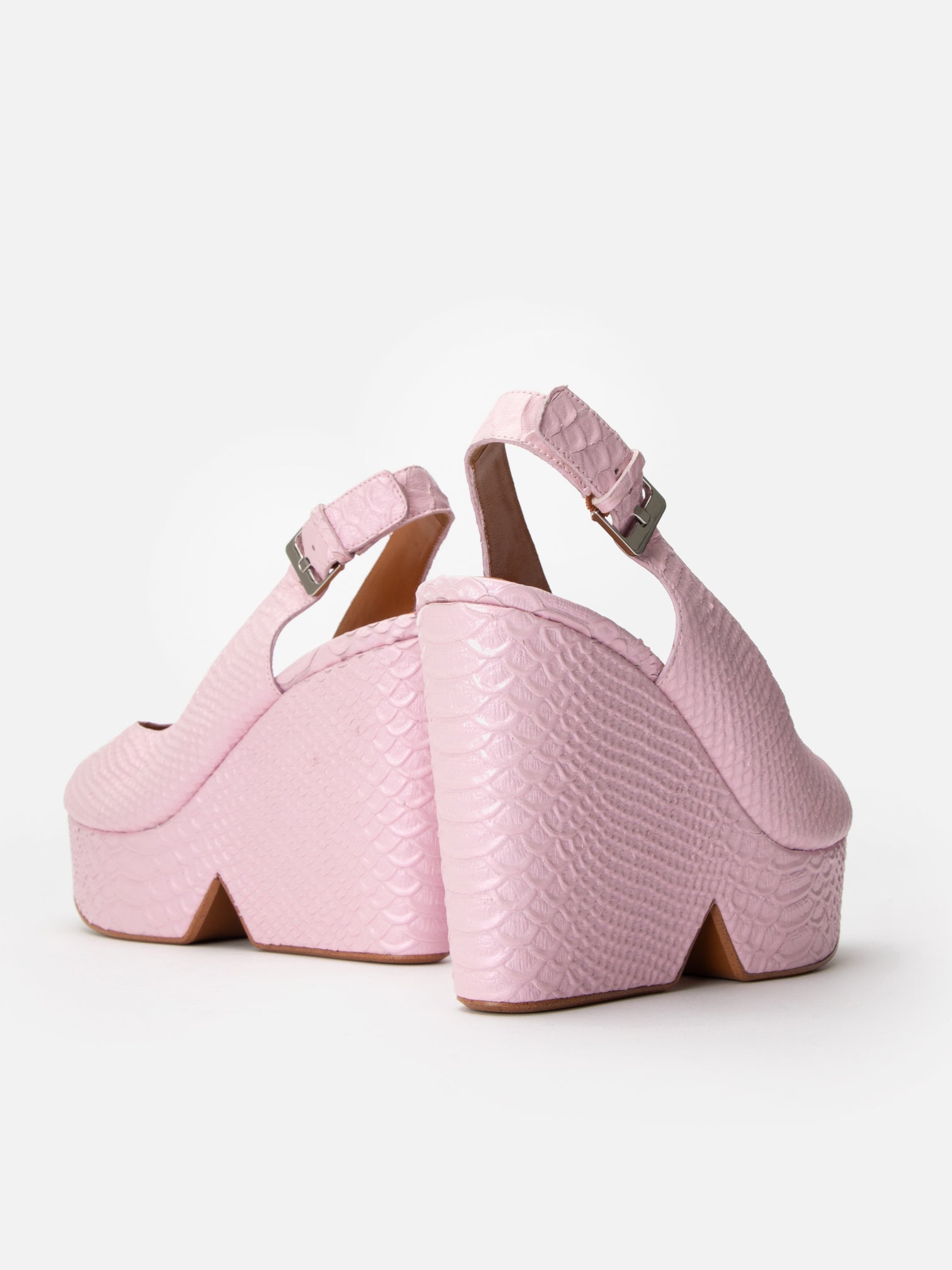 WEDGES - DYLAN4, dolly snake effect - Clergerie Paris - USA