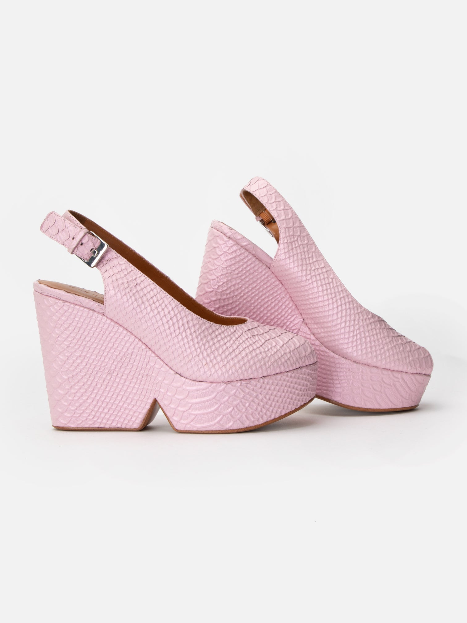 WEDGES - DYLAN4, dolly snake effect - Clergerie Paris - USA