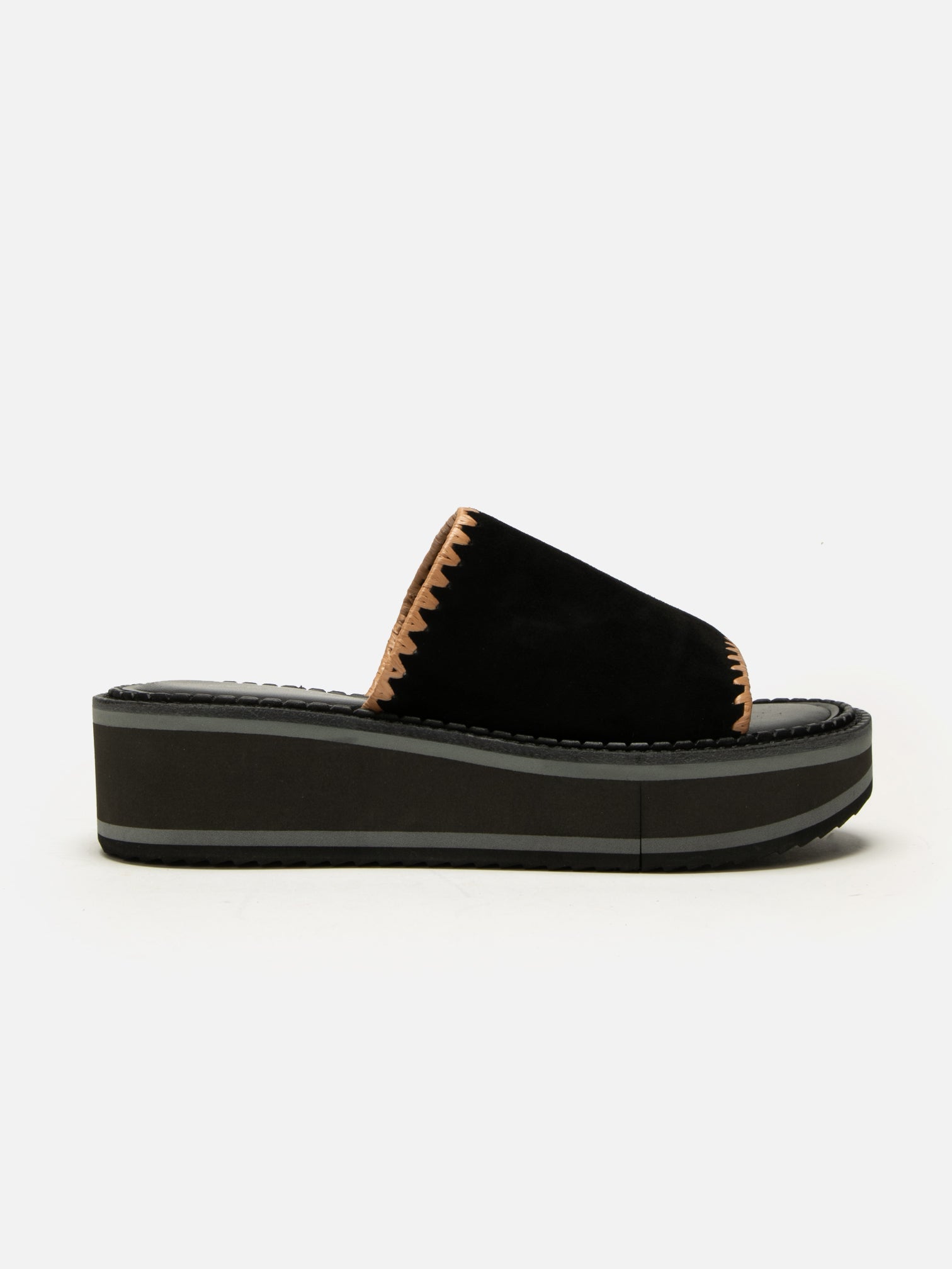 MULES - FAST, suede black - Clergerie Paris - USA