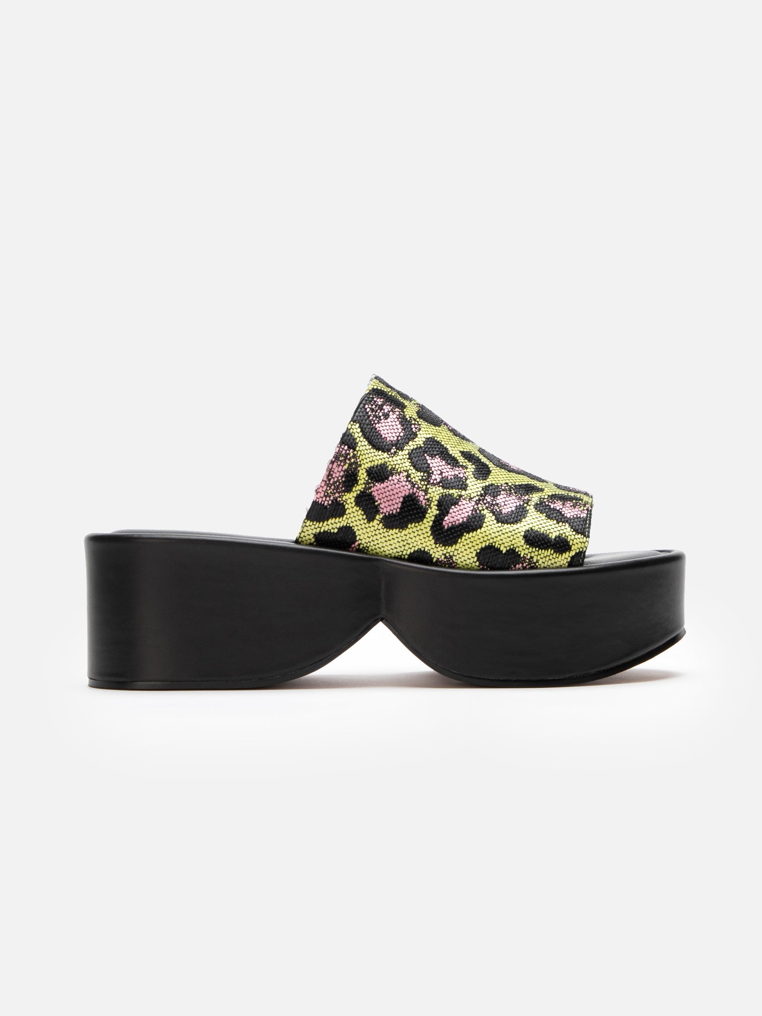 MULES - FIRST, lemon leopard - Clergerie Paris - USA