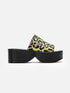 MULES - FIRST, lemon leopard - Clergerie Paris - USA