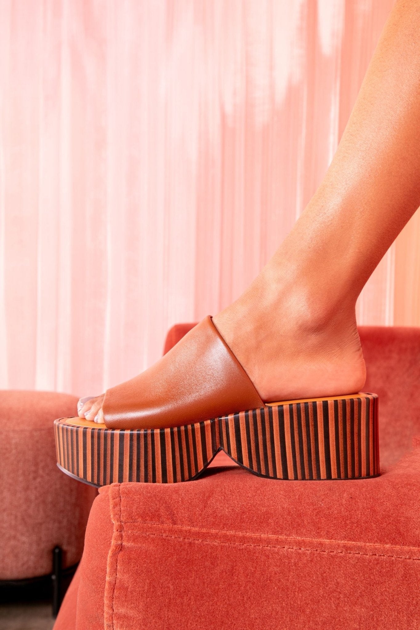 MULES - FIRSTA, brown - Clergerie Paris - USA