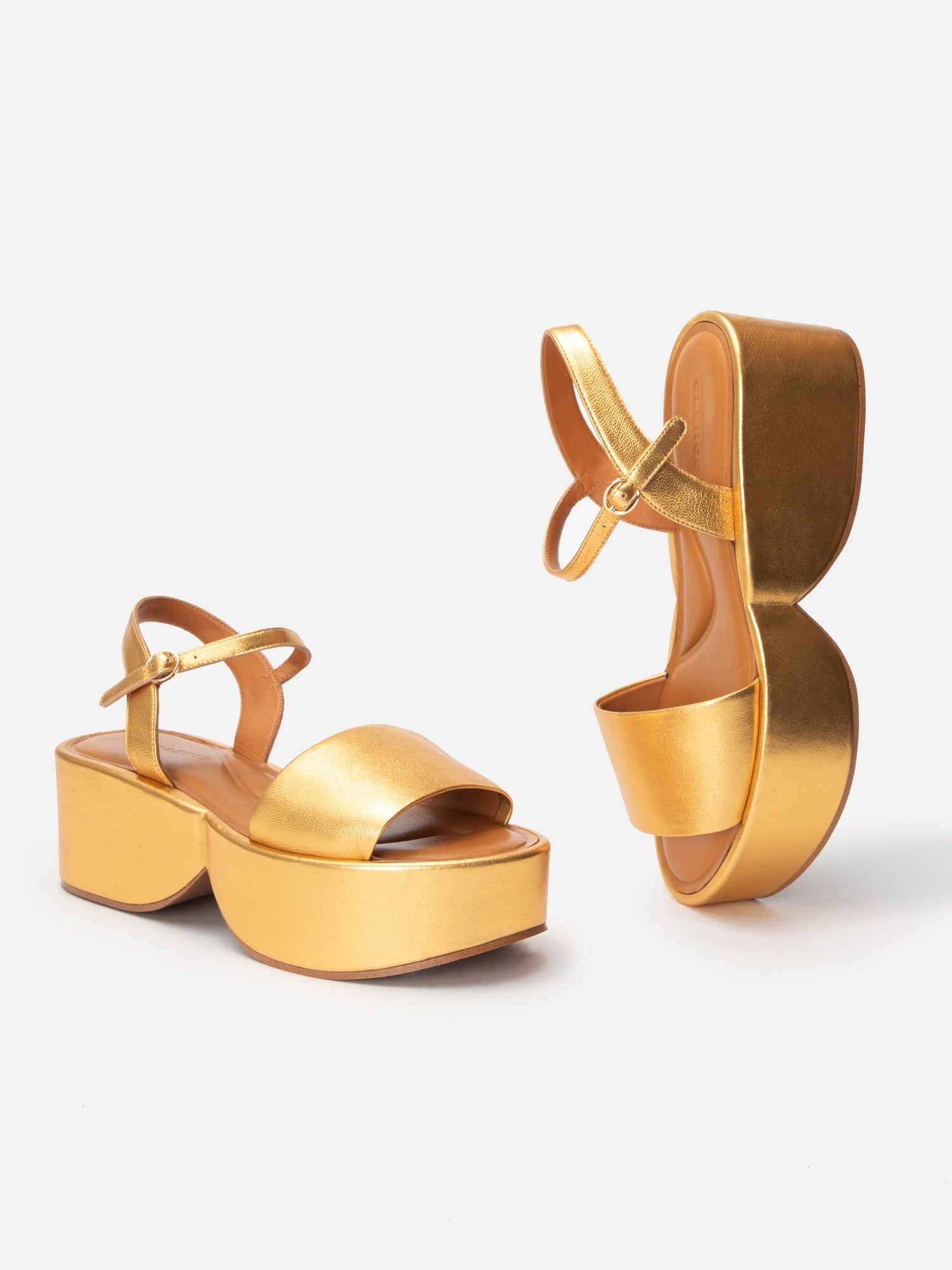 SANDALS - FLOWE, golden - Clergerie Paris - USA