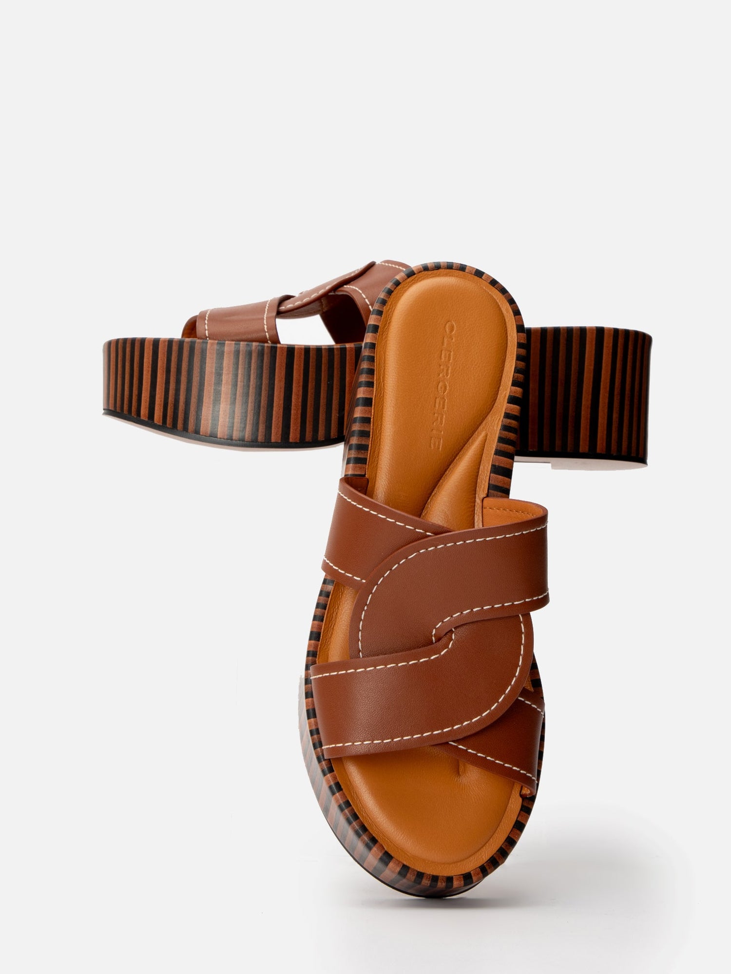 SANDALS - FODIE, brown - Clergerie Paris - USA