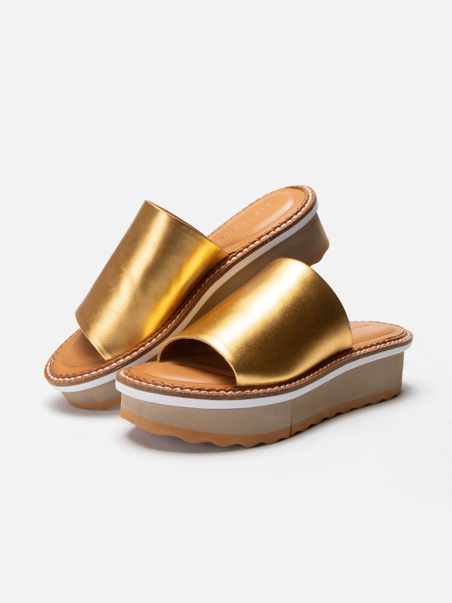 SANDALS - FOLIE, golden - Clergerie Paris - USA