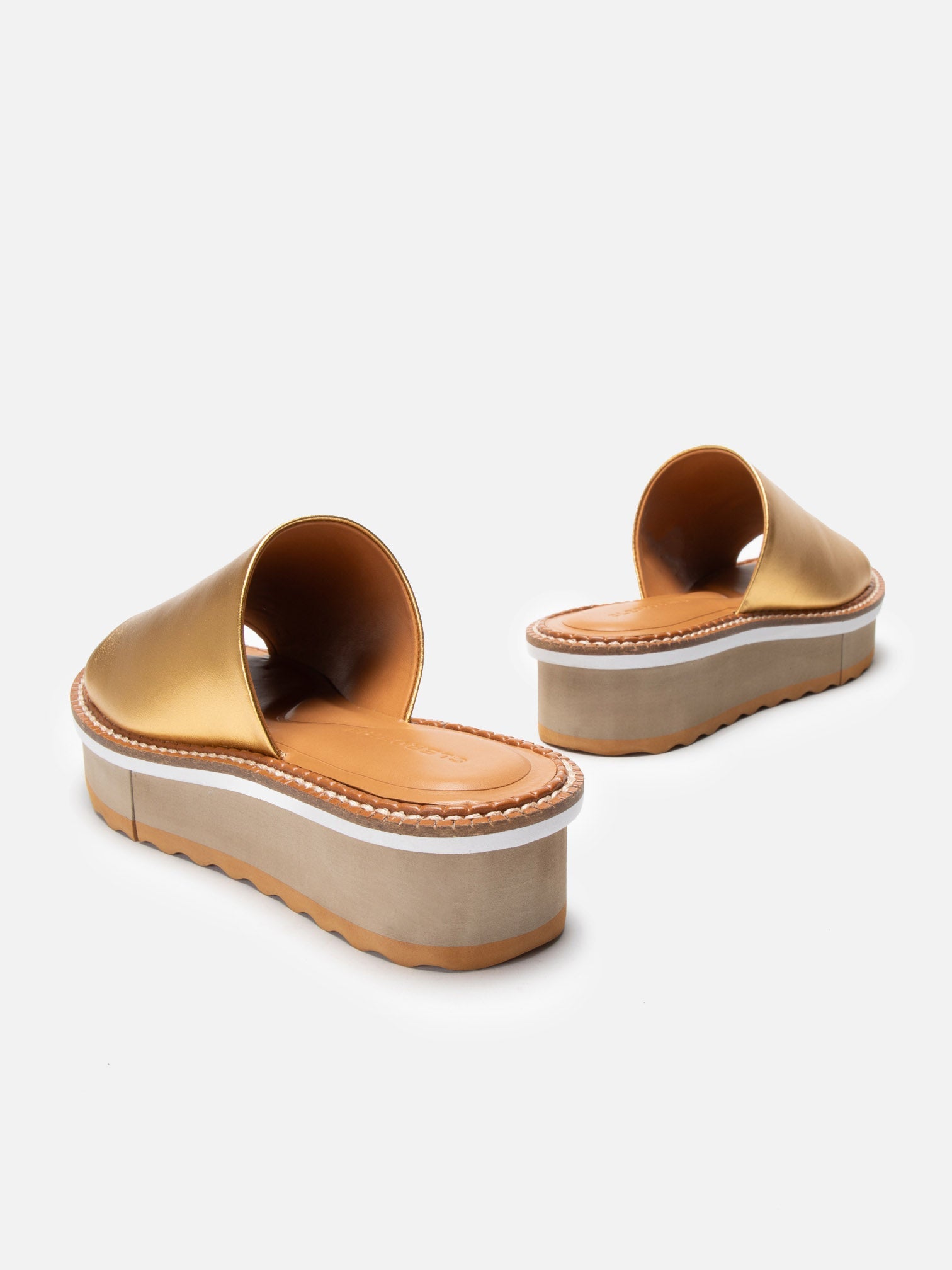 SANDALS - FOLIE, golden - Clergerie Paris - USA