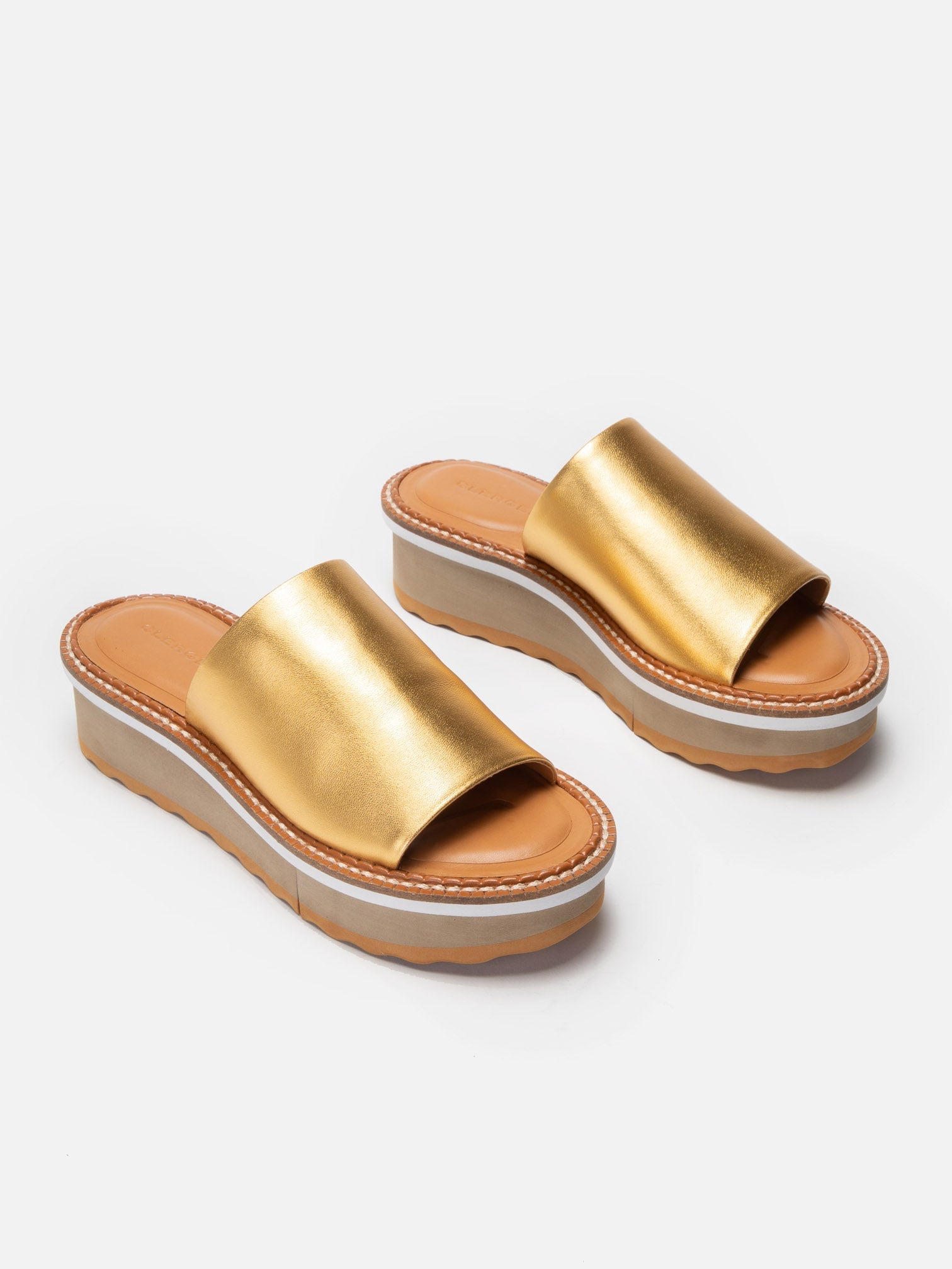 SANDALS - FOLIE, golden - Clergerie Paris - USA