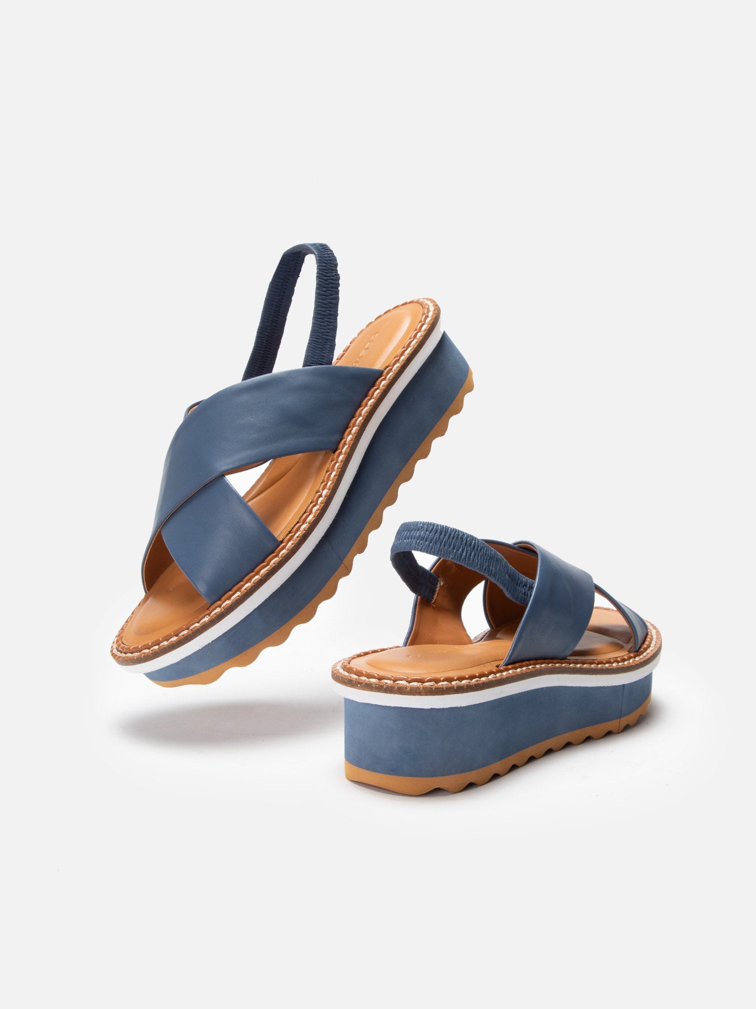 SANDALS - FREE, azure - Clergerie Paris - USA