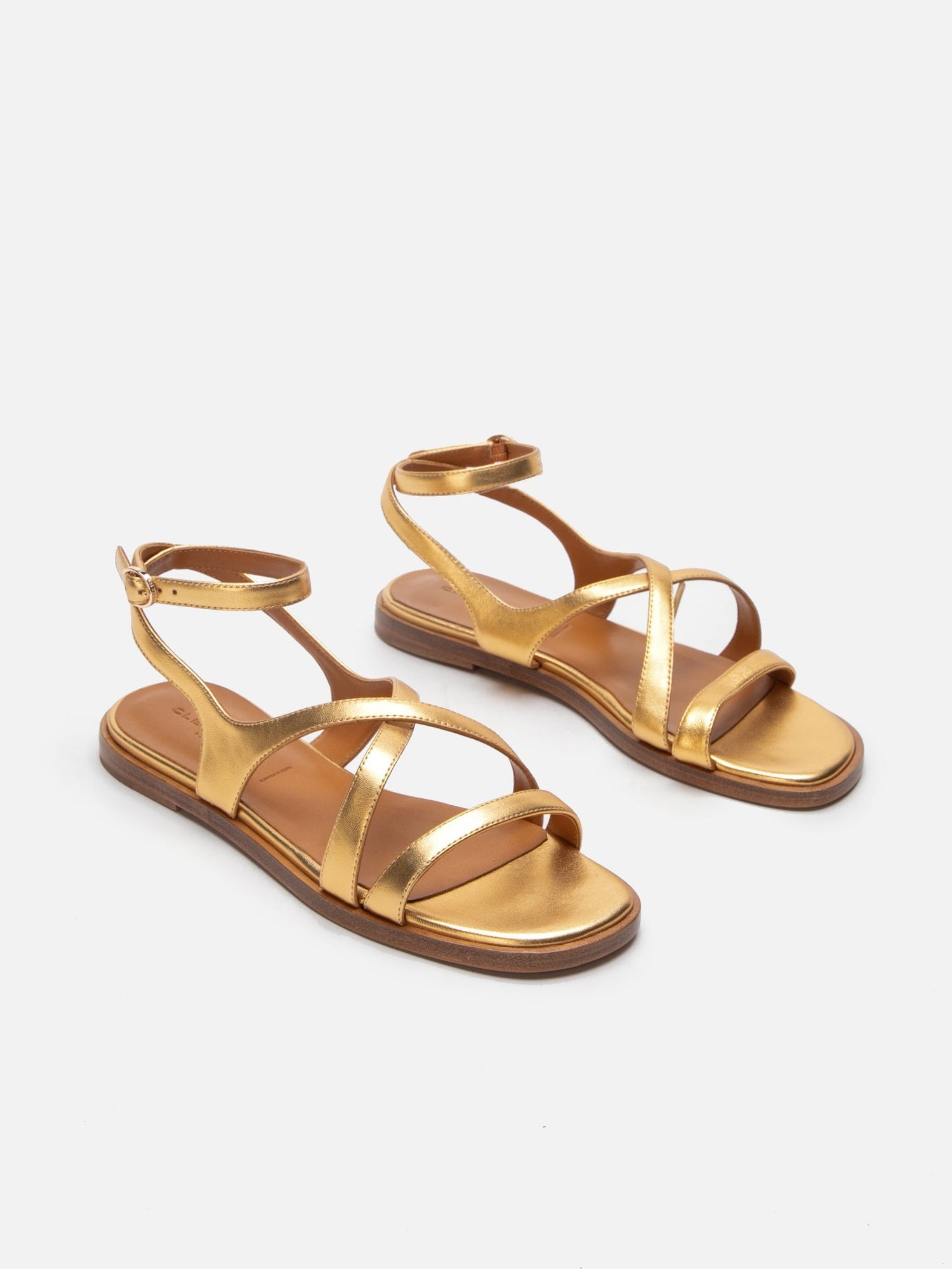 SANDALS - ILUVIA, golden metallic - Clergerie Paris - USA