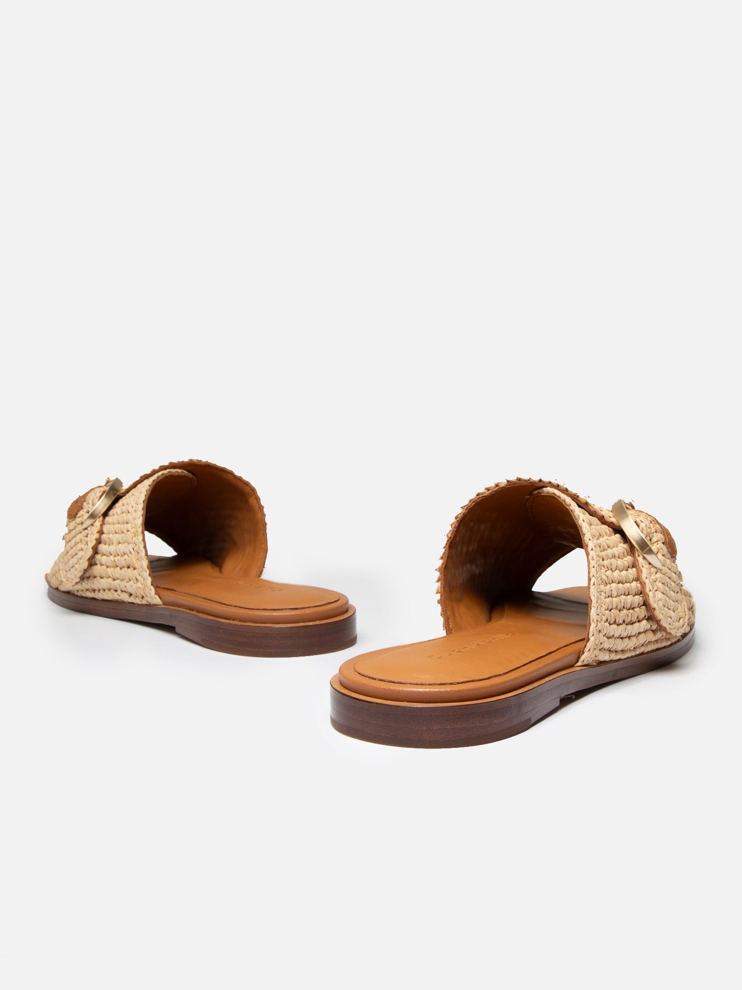 SANDALS - IRME, natural raffia - Clergerie Paris - USA