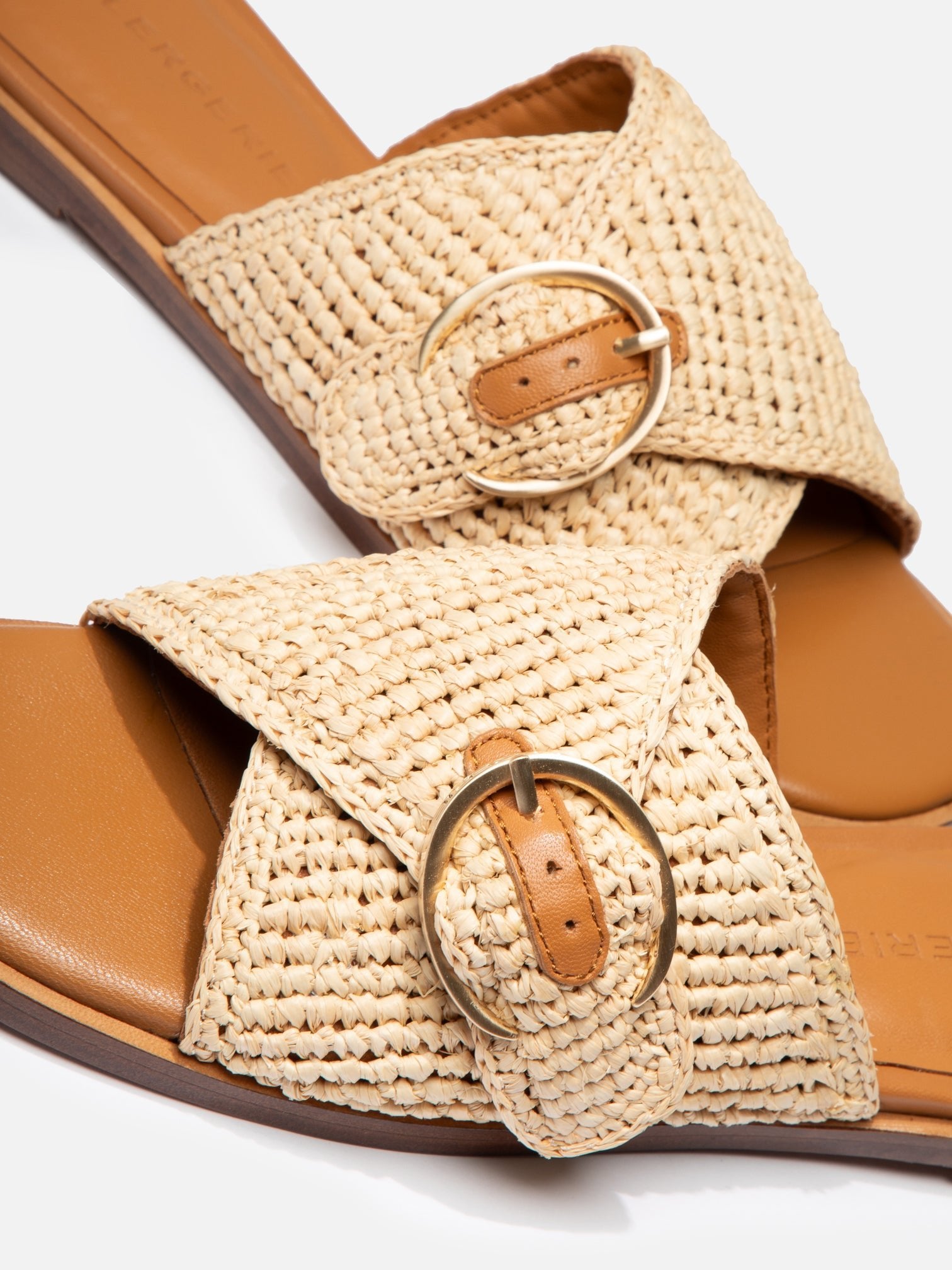 SANDALS - IRME, natural raffia - Clergerie Paris - USA