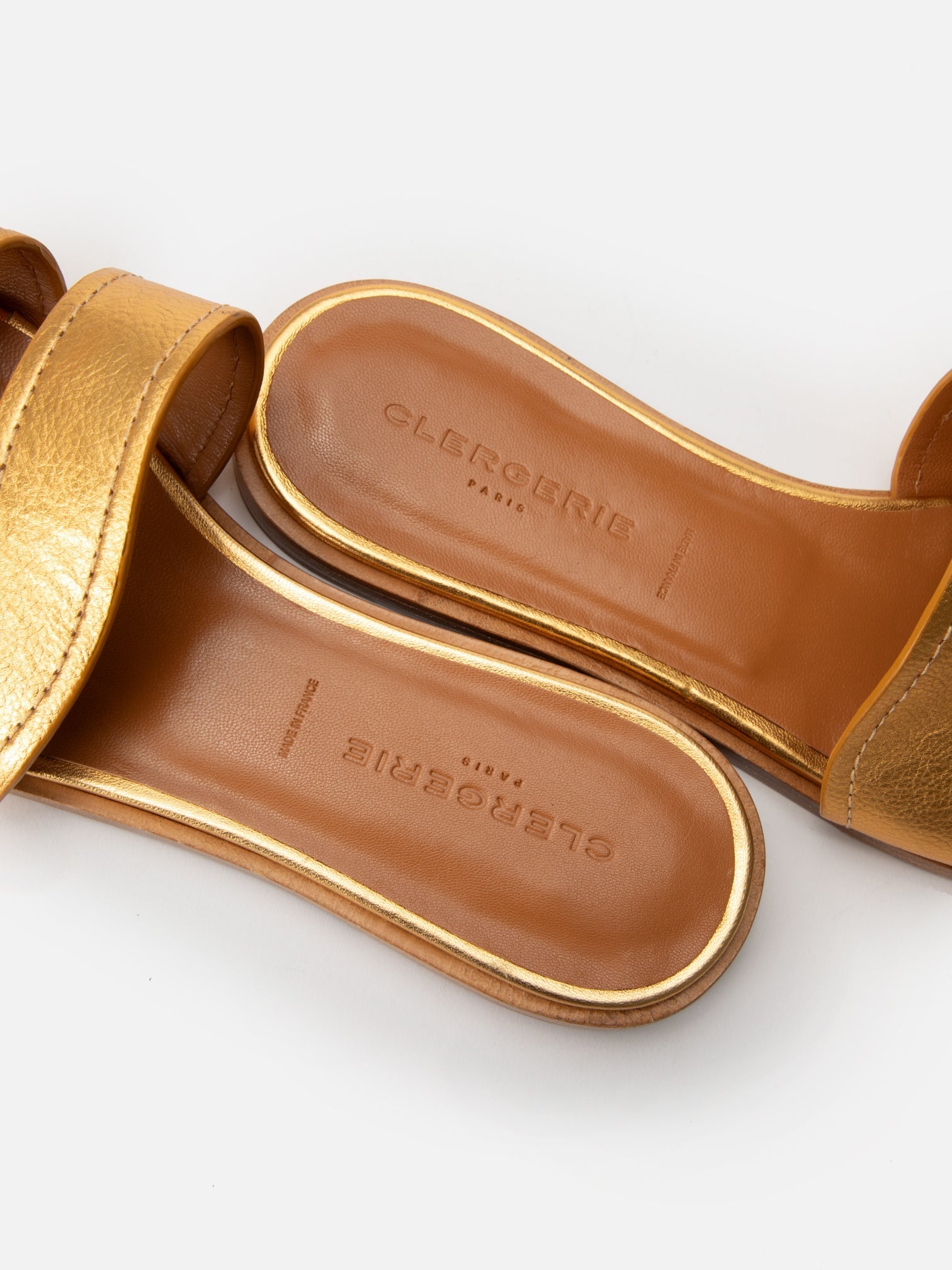 SANDALS - IZEL, golden metallic - Clergerie Paris - USA