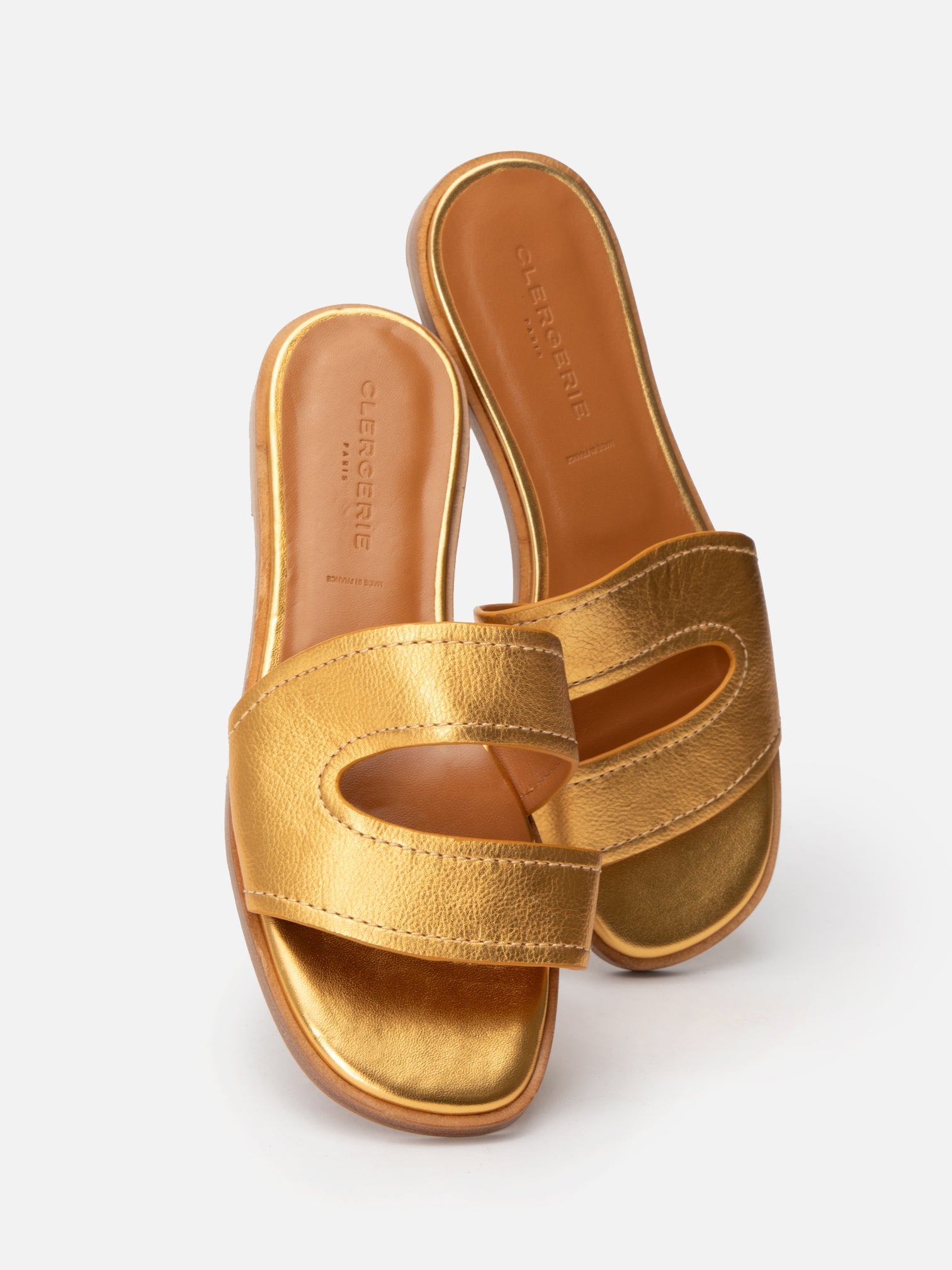 SANDALS - IZEL, golden metallic - Clergerie Paris - USA