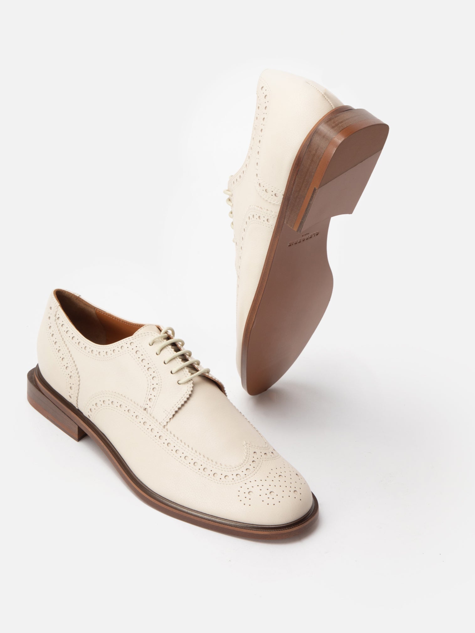 DERBIES - JENSEN, cream - Clergerie Paris - USA