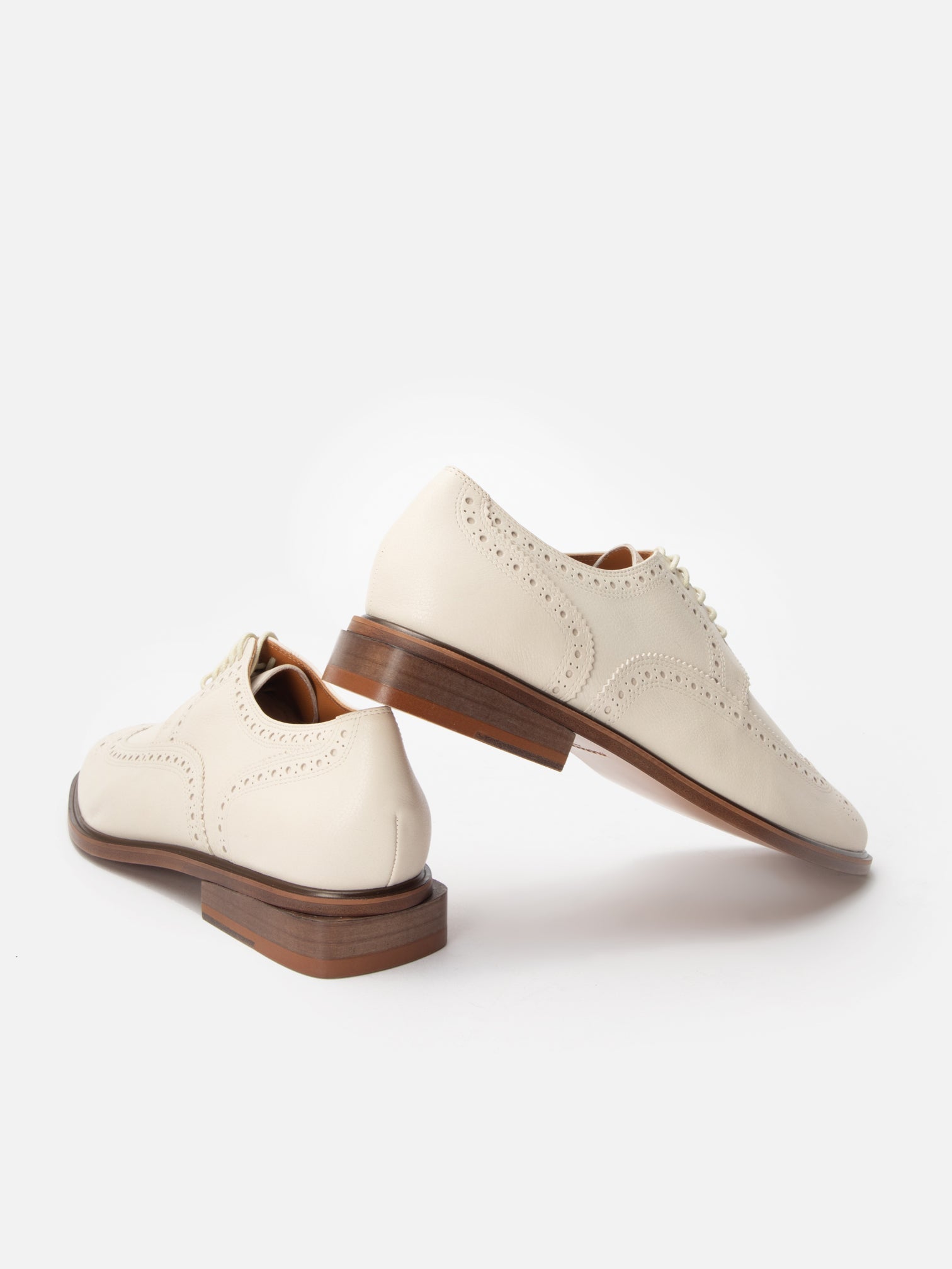 DERBIES - JENSEN, cream - Clergerie Paris - USA