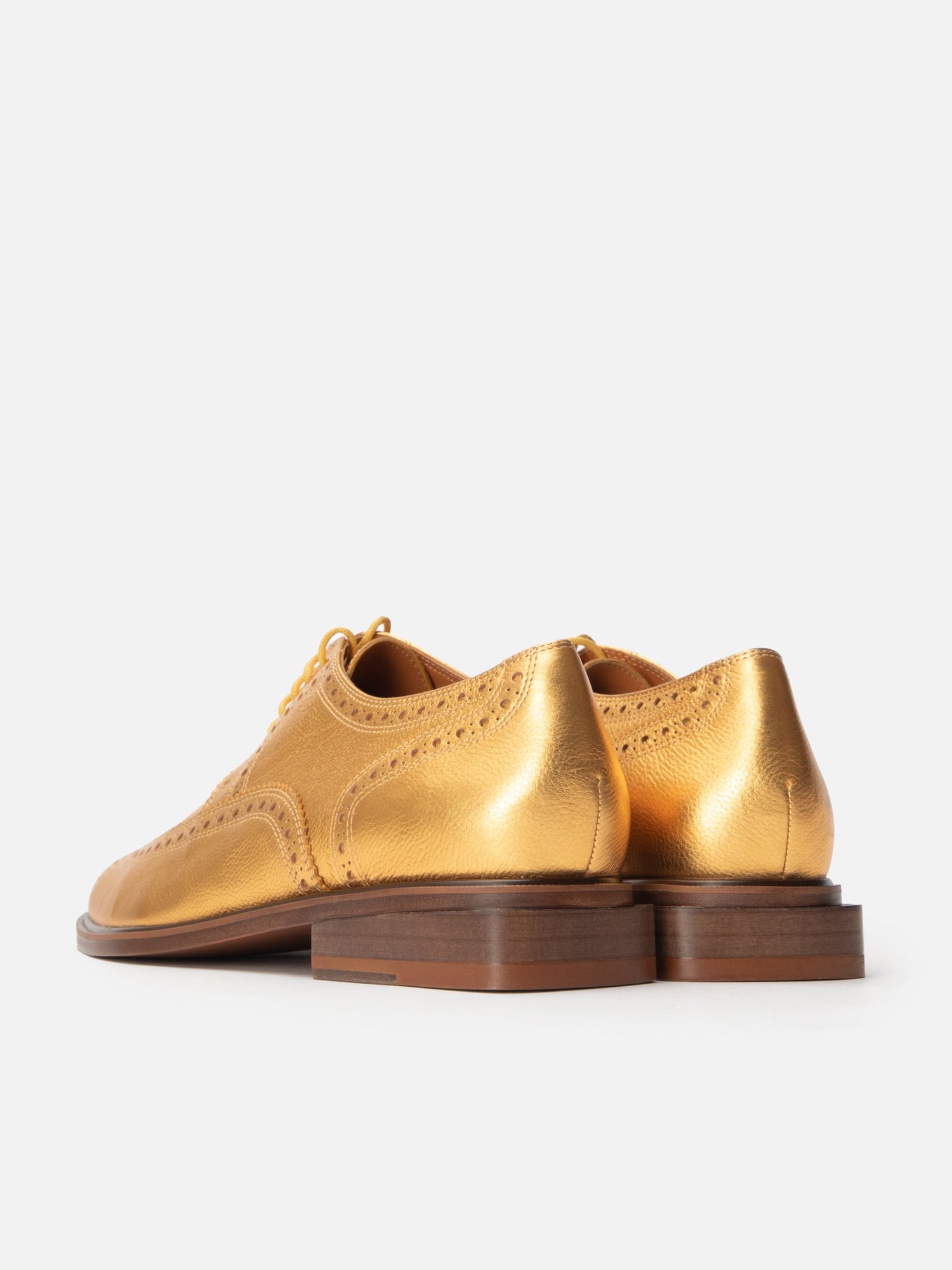 DERBIES - JENSEN, golden - Clergerie Paris - USA