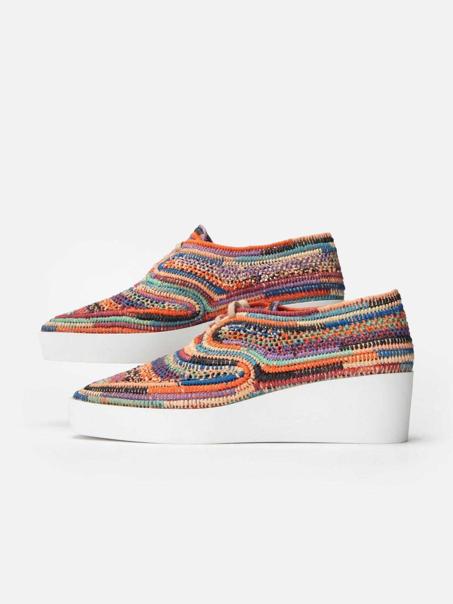 DERBIES - LISA4, bright raffia - Clergerie Paris - USA
