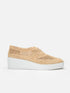 DERBIES - LISA4, natural raffia - Clergerie Paris - USA