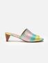 MULES - LUX, pastel rainbow - Clergerie Paris - USA
