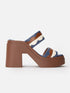 SANDALS - NOLE, Azure - Clergerie Paris - USA