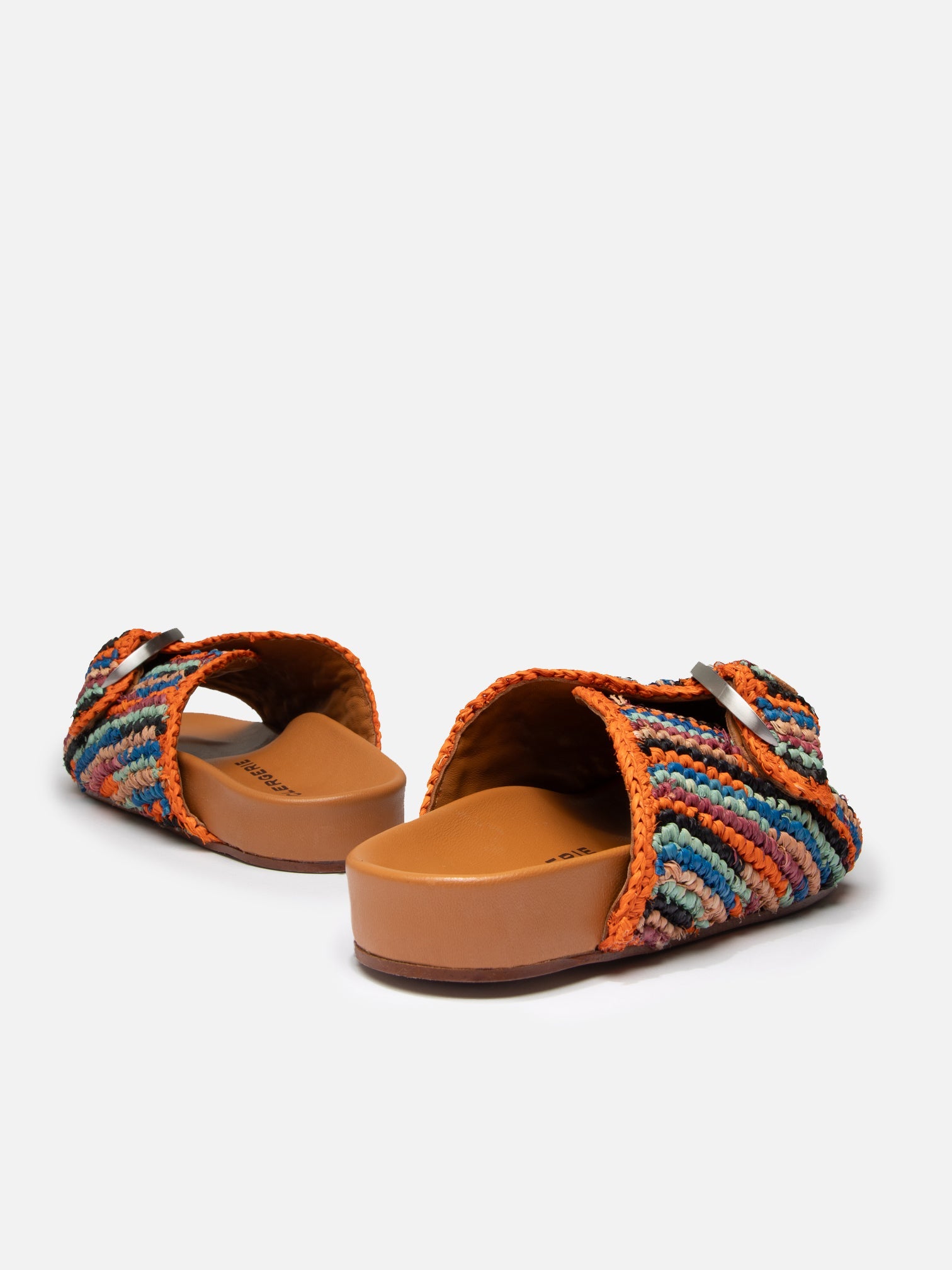 SANDALS - QUIRK, bright raffia - Clergerie Paris - USA