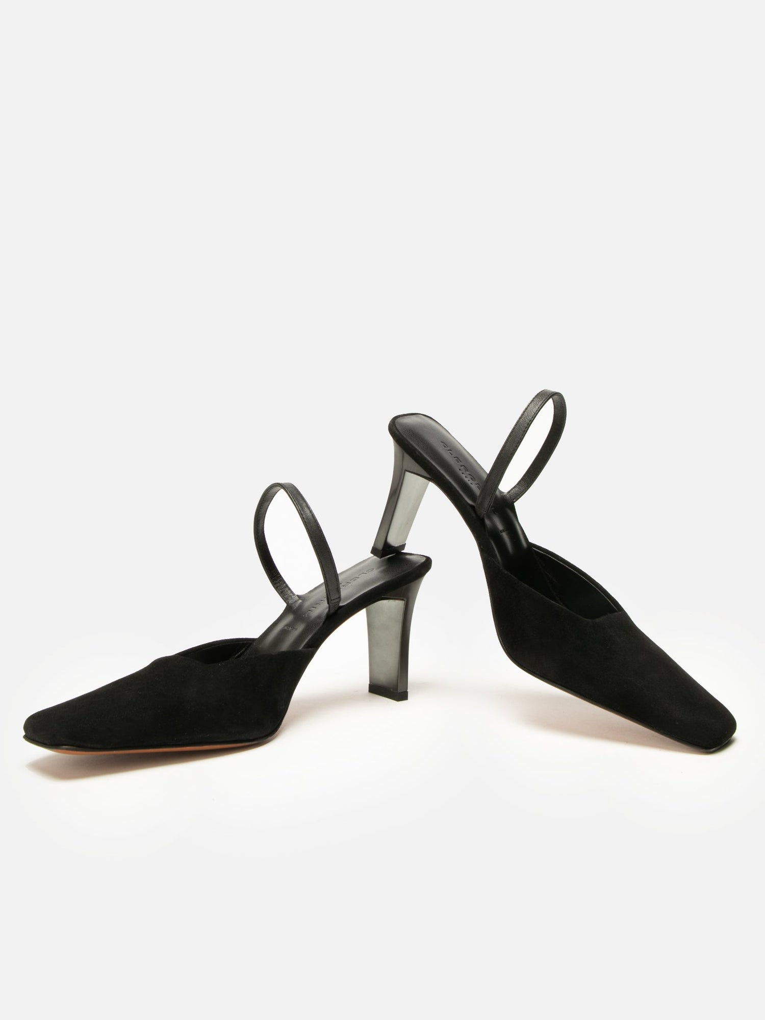 PUMPS - SABINE, suede black - Clergerie Paris - USA