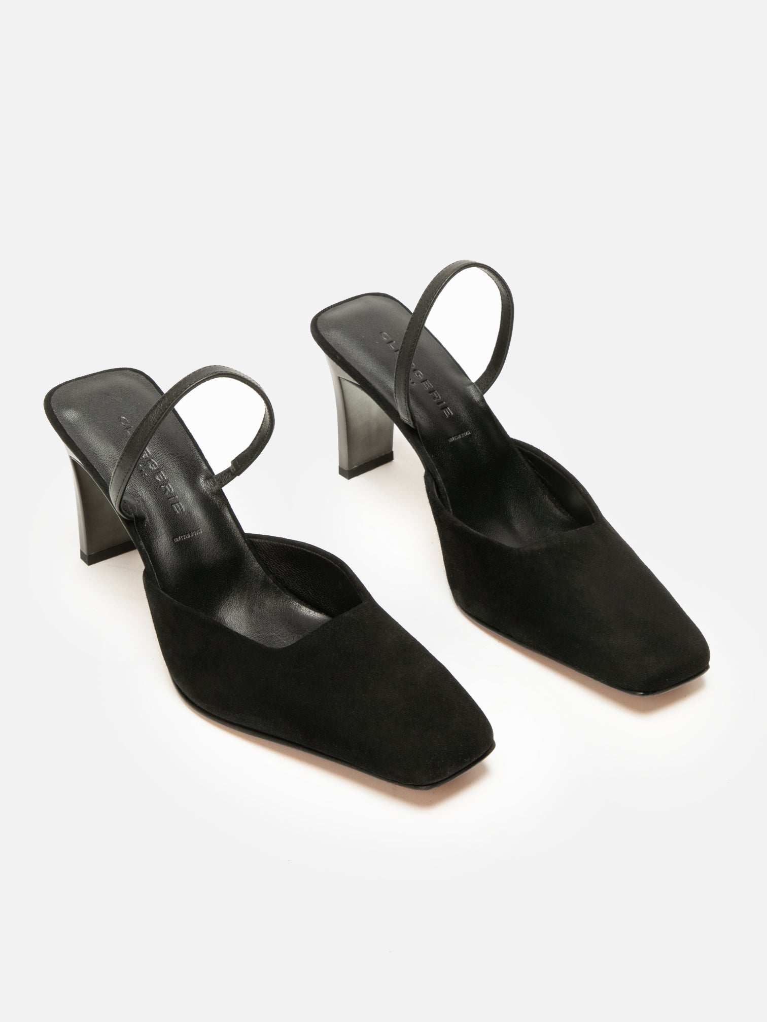 PUMPS - SABINE, suede black - Clergerie Paris - USA