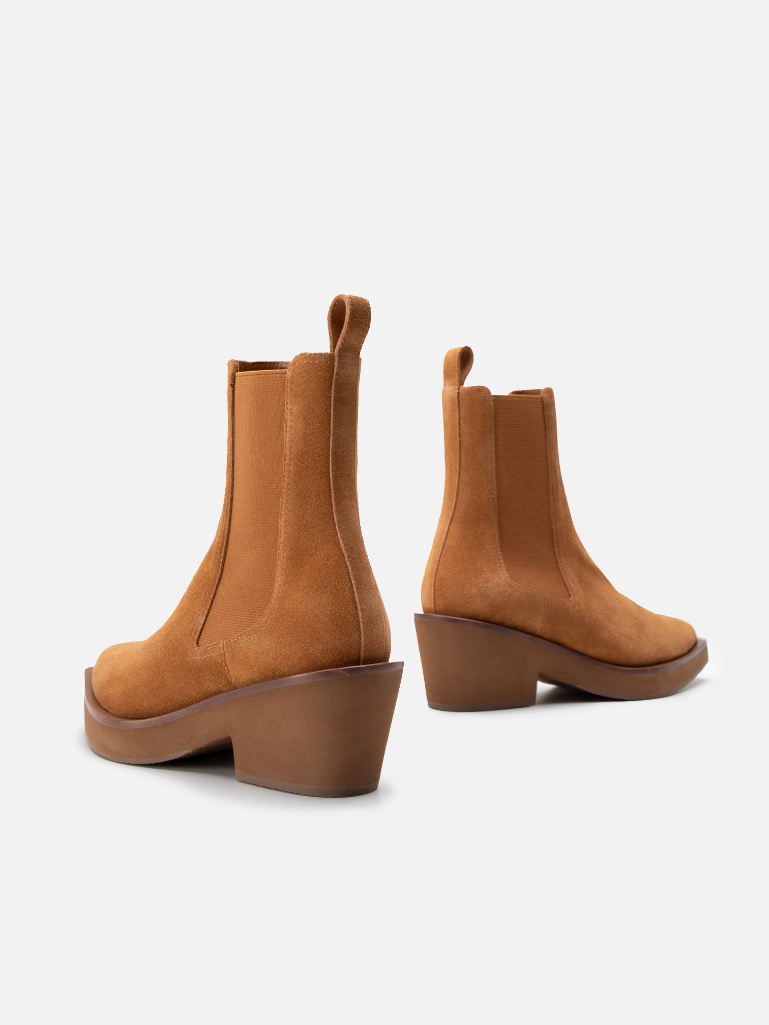 ANKLE BOOTS - TEGAN, suede bush - Clergerie Paris - USA