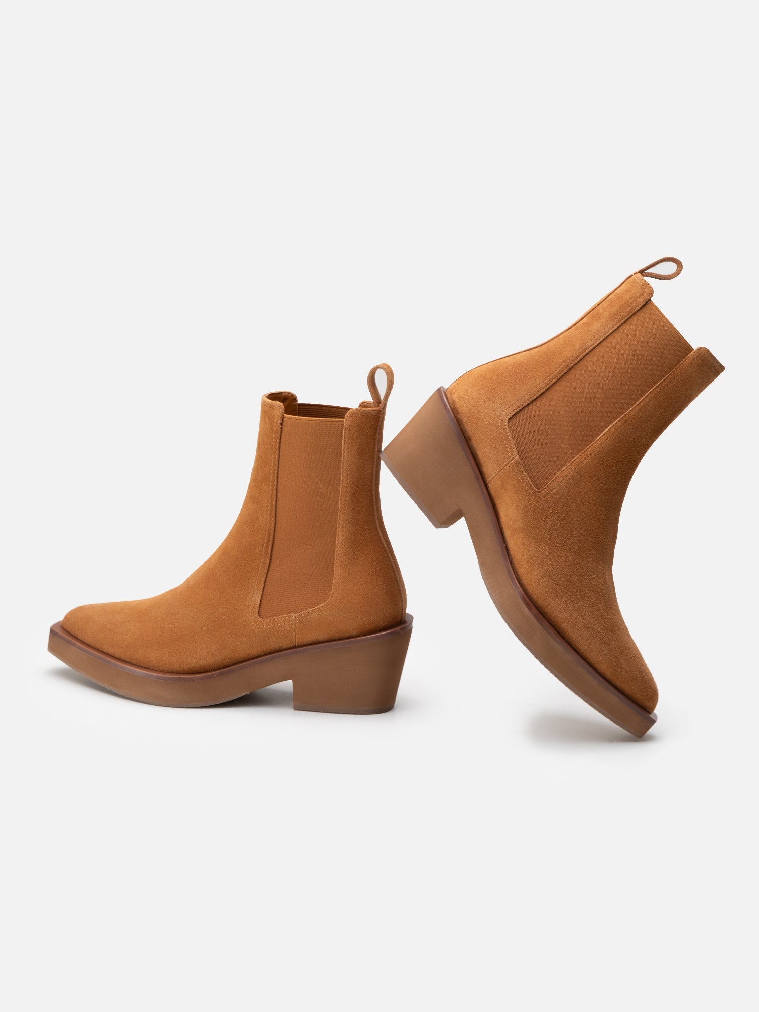 ANKLE BOOTS - TEGAN, suede bush - Clergerie Paris - USA