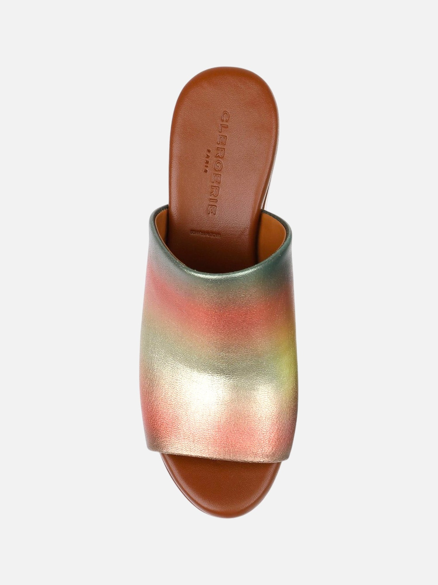 MULES - VERA, bright rainbow - Clergerie Paris - USA