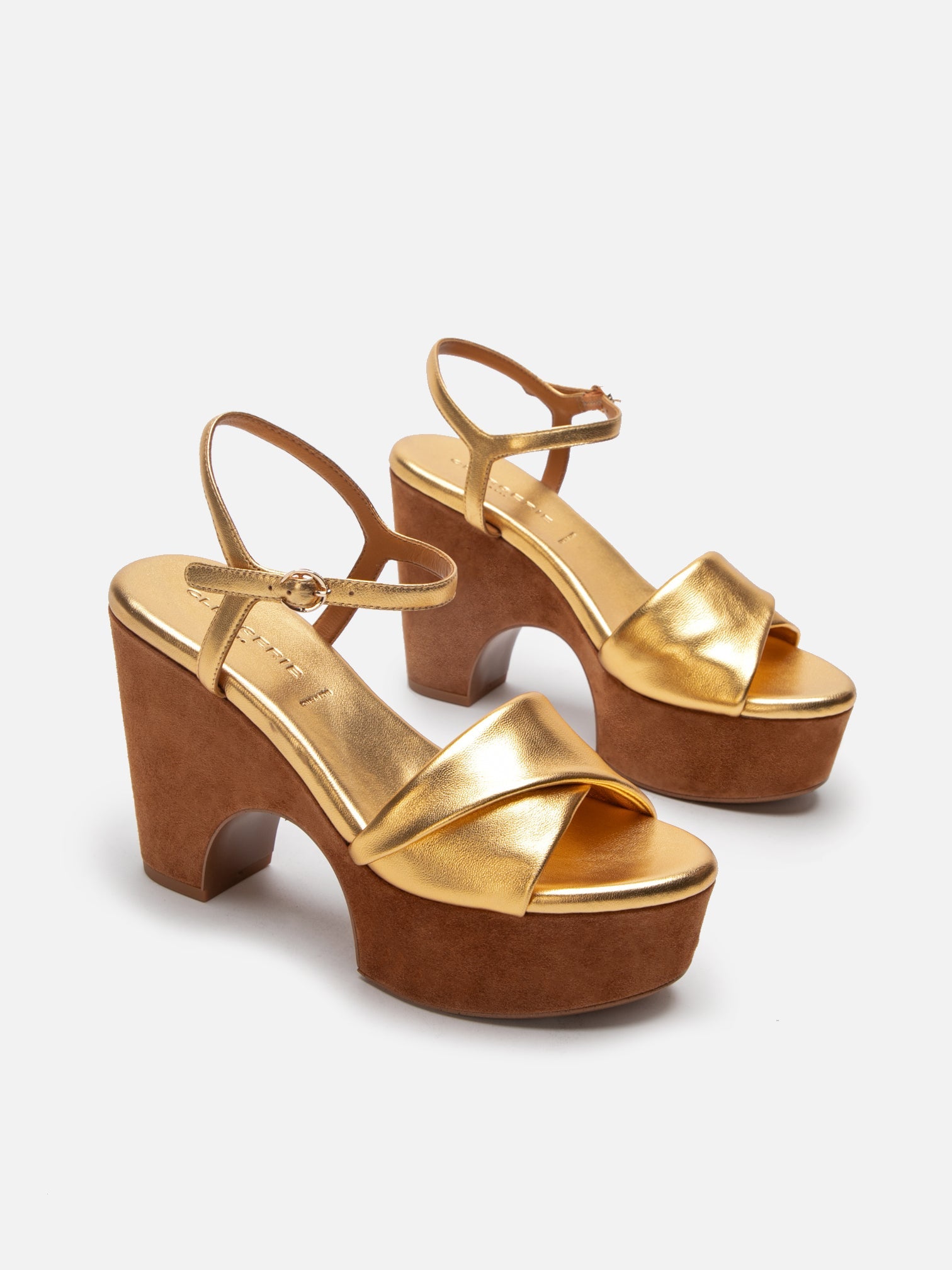 SANDALS - VERANO, golden - Clergerie Paris - USA