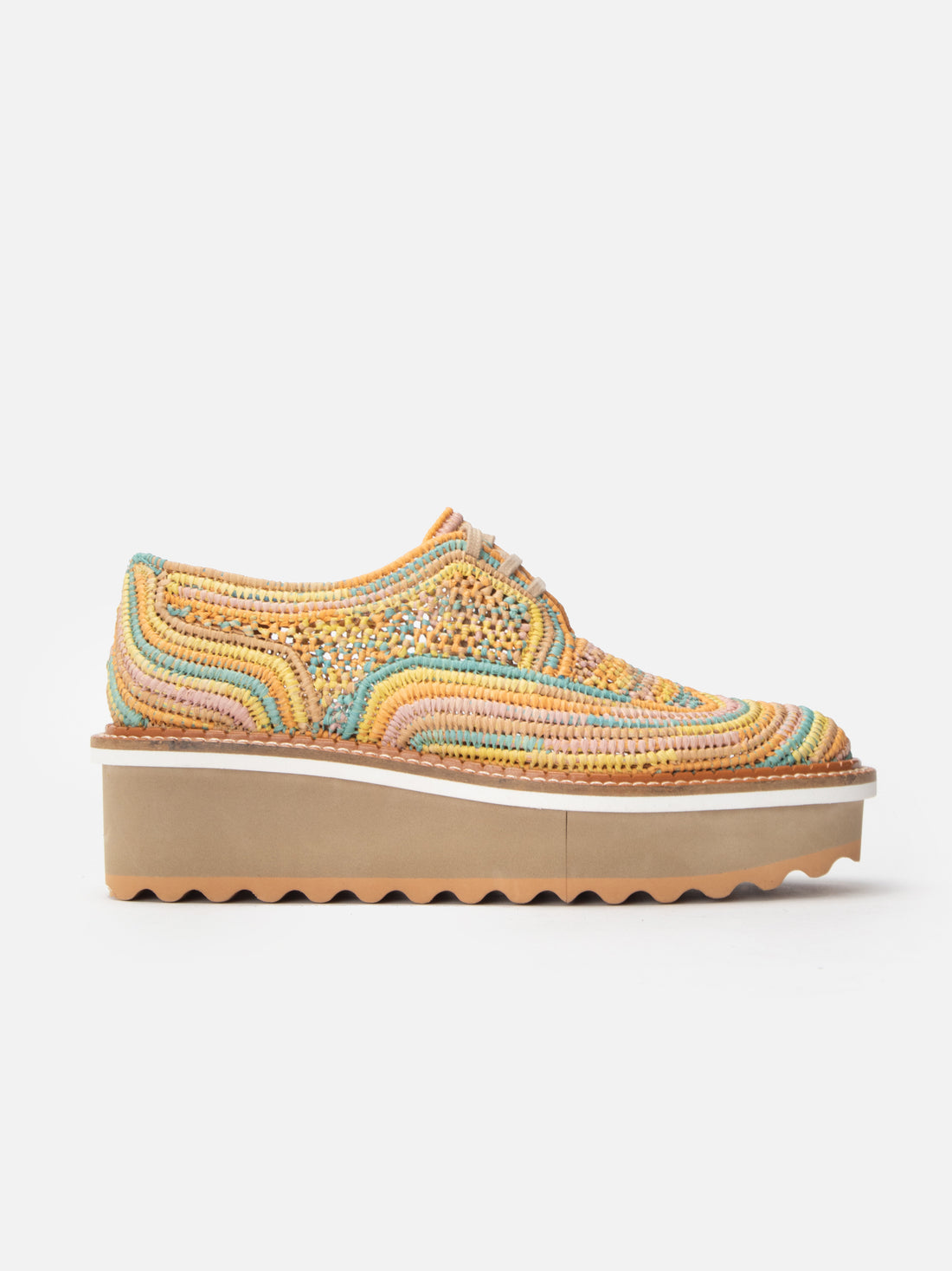 BASEL, pastel mix raffia