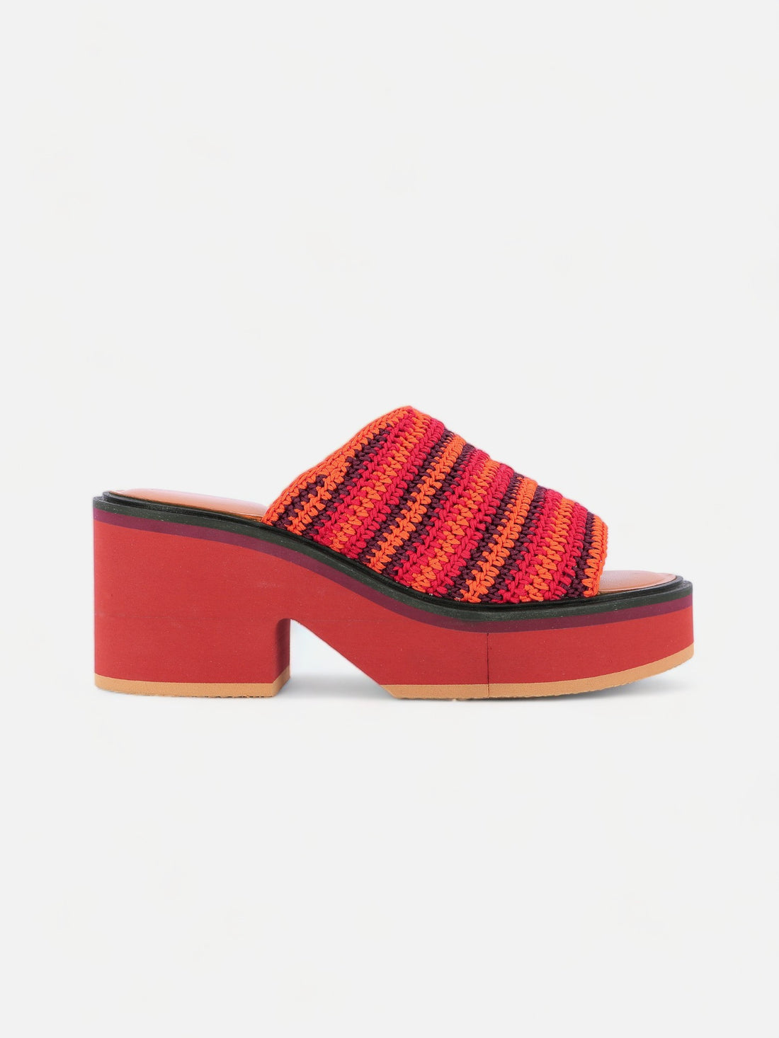 CARACO, crochet red