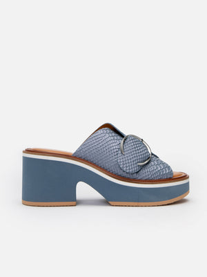 CASH, azure snake effect iridescent